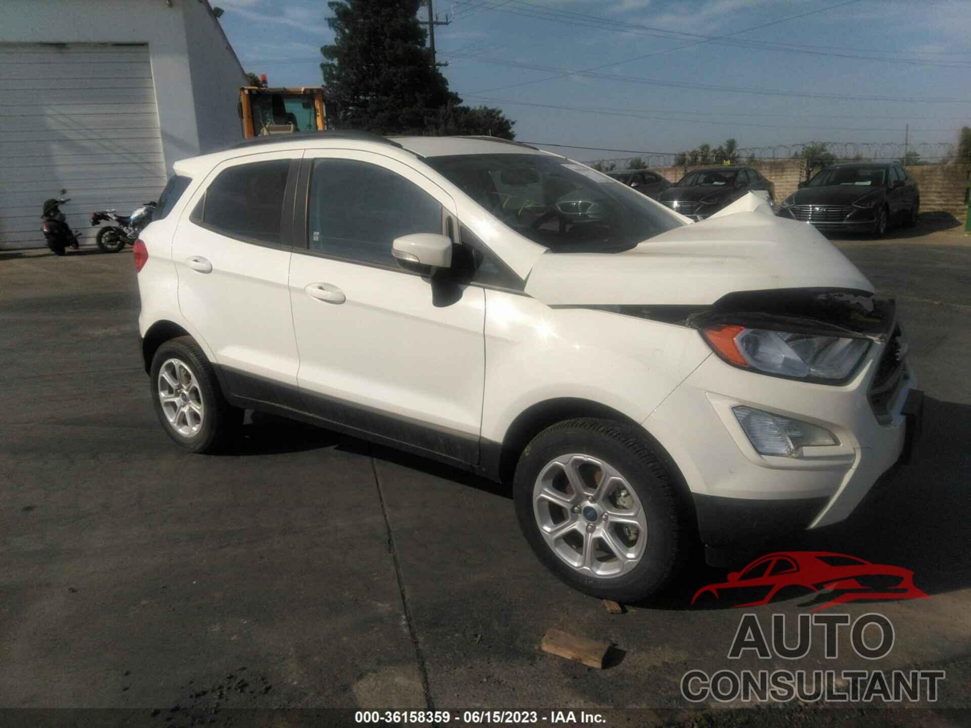 FORD ECOSPORT 2022 - MAJ6S3GLXNC468318