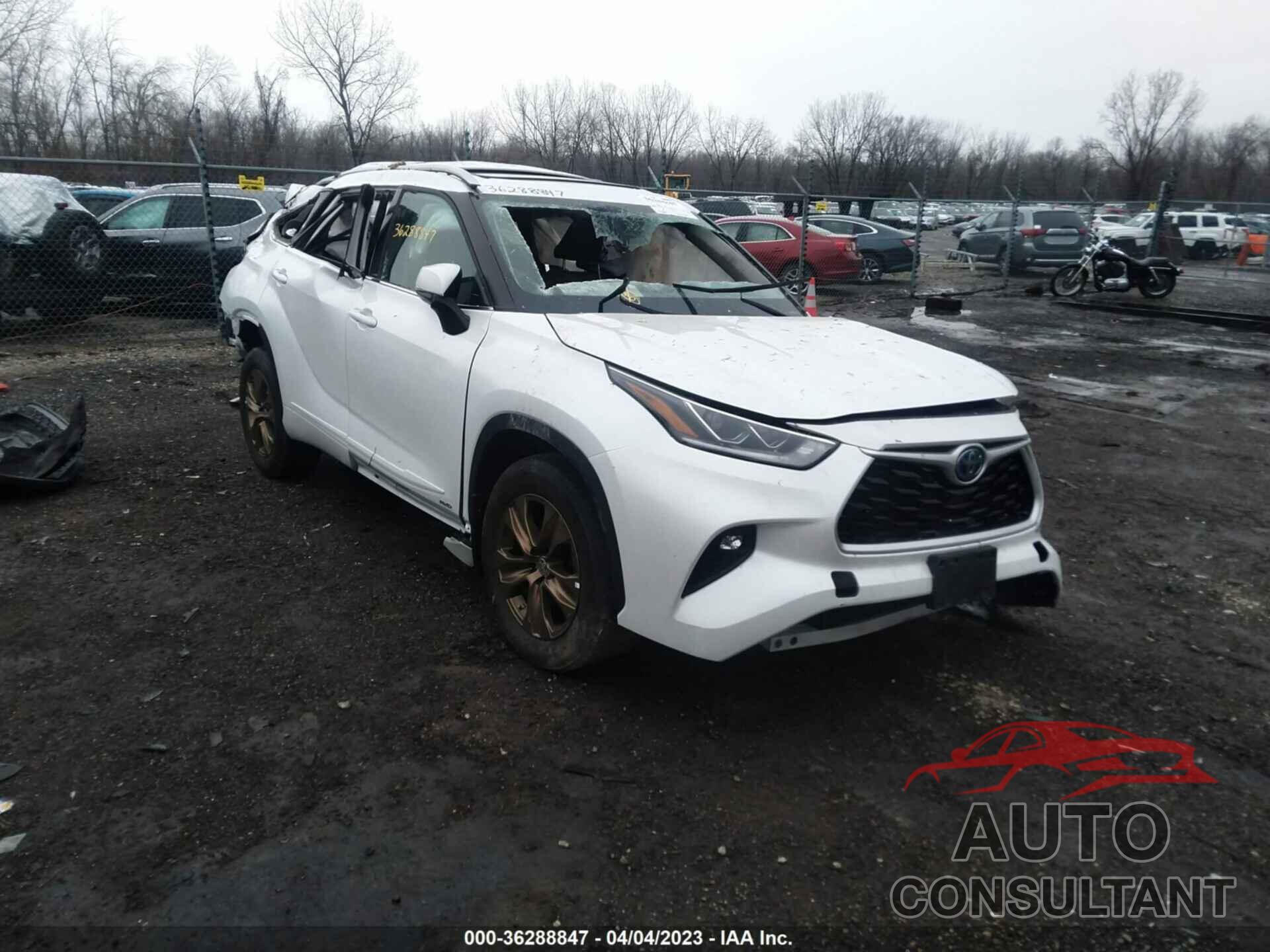 TOYOTA HIGHLANDER 2022 - 5TDABRCHXNS537807