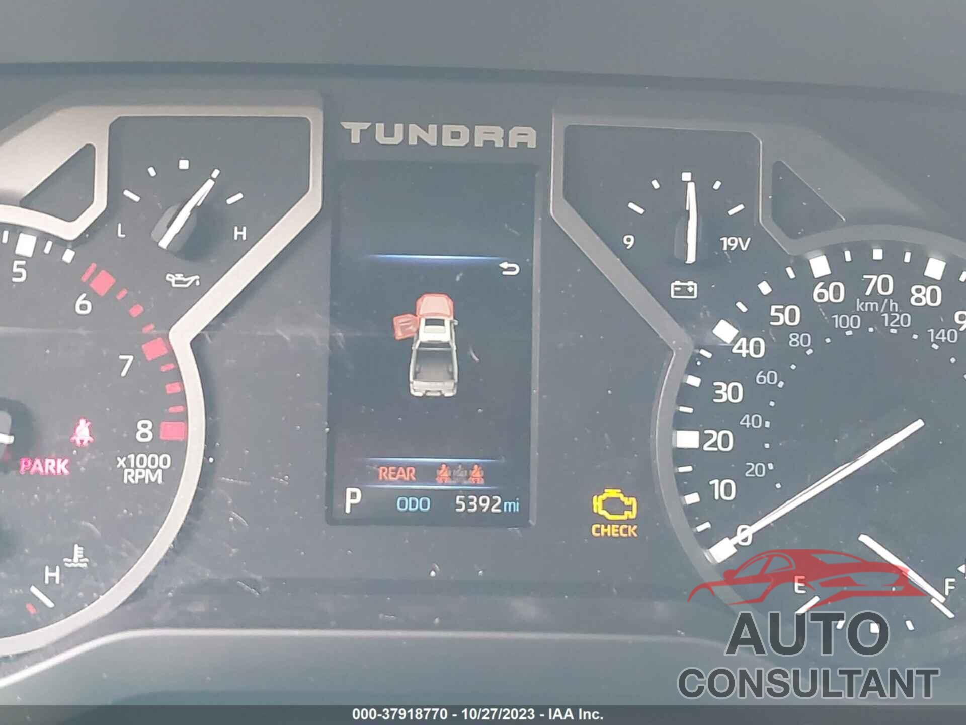 TOYOTA TUNDRA 4WD 2023 - 5TFLA5DB0PX117971