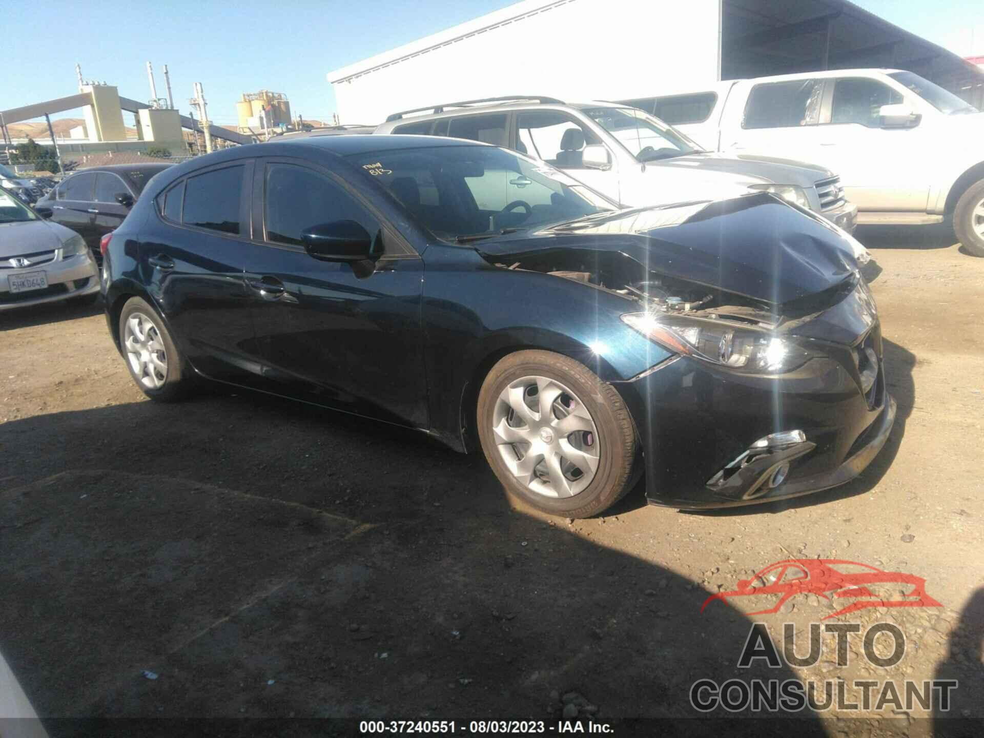 MAZDA MAZDA3 2016 - JM1BM1J78G1307032