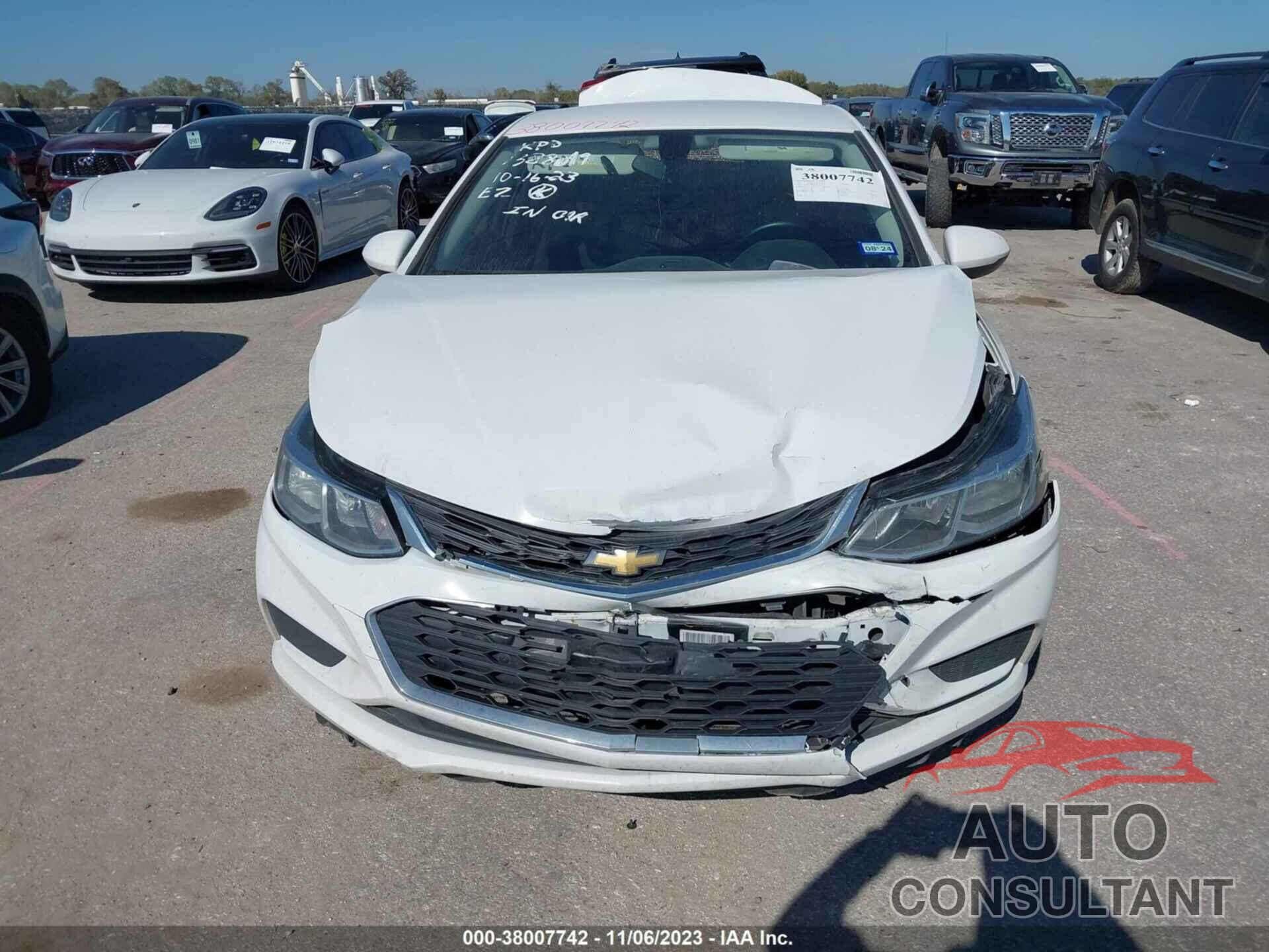 CHEVROLET CRUZE 2017 - 1G1BC5SM6H7183719