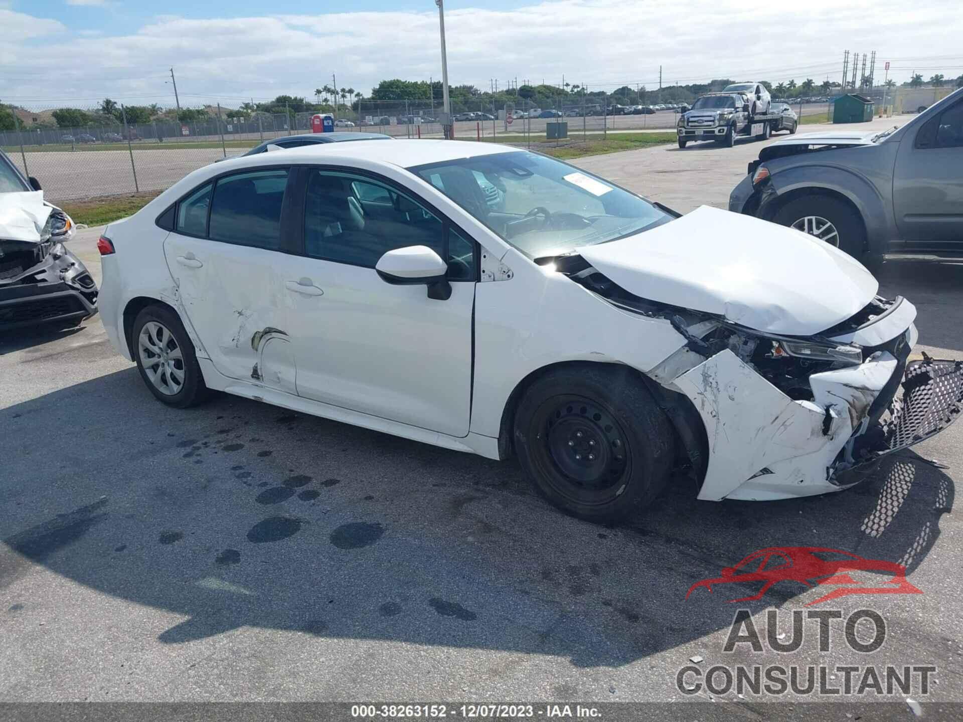 TOYOTA COROLLA 2020 - 5YFEPRAE1LP032787