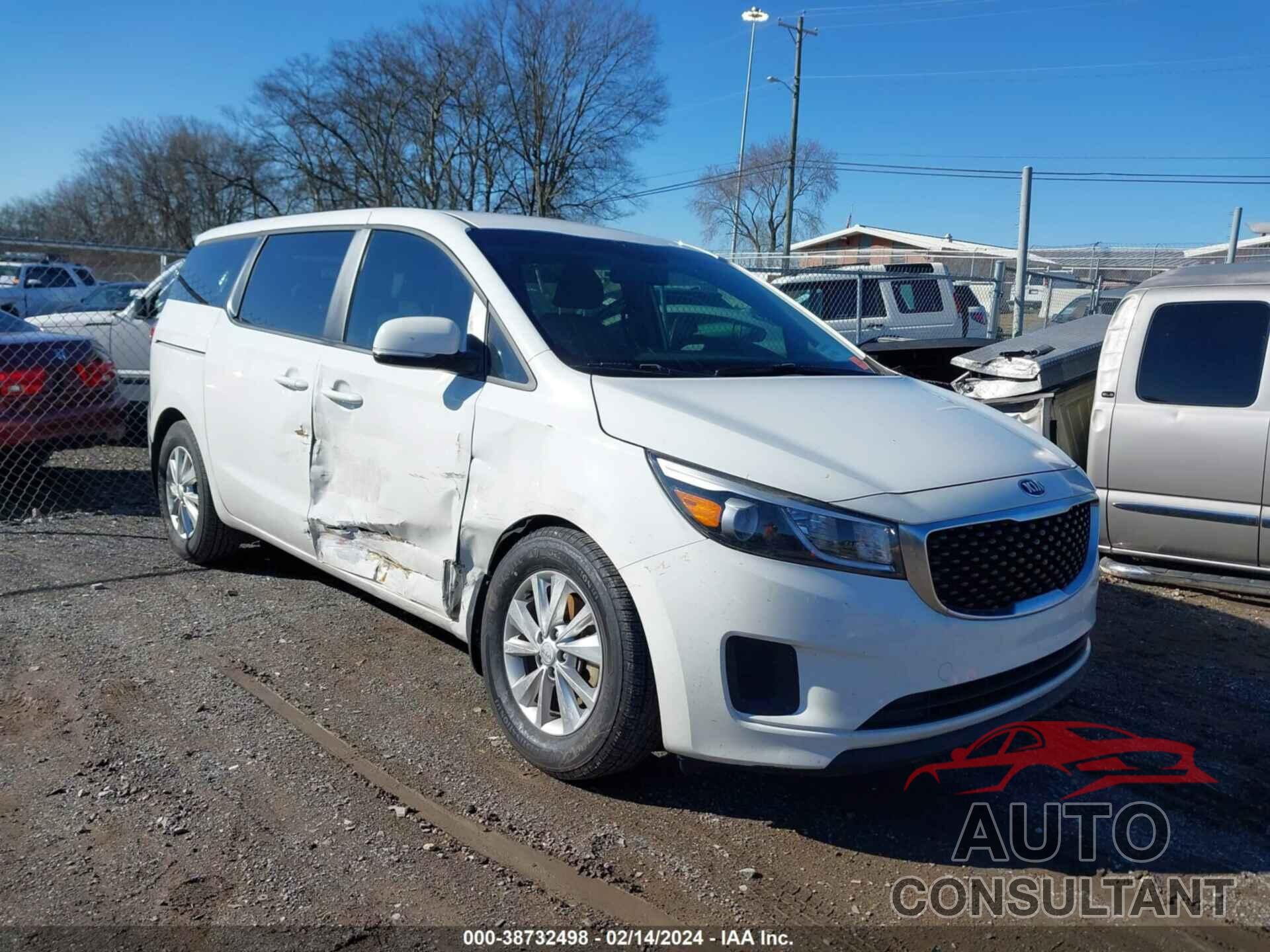 KIA SEDONA 2017 - KNDMA5C19H6279666