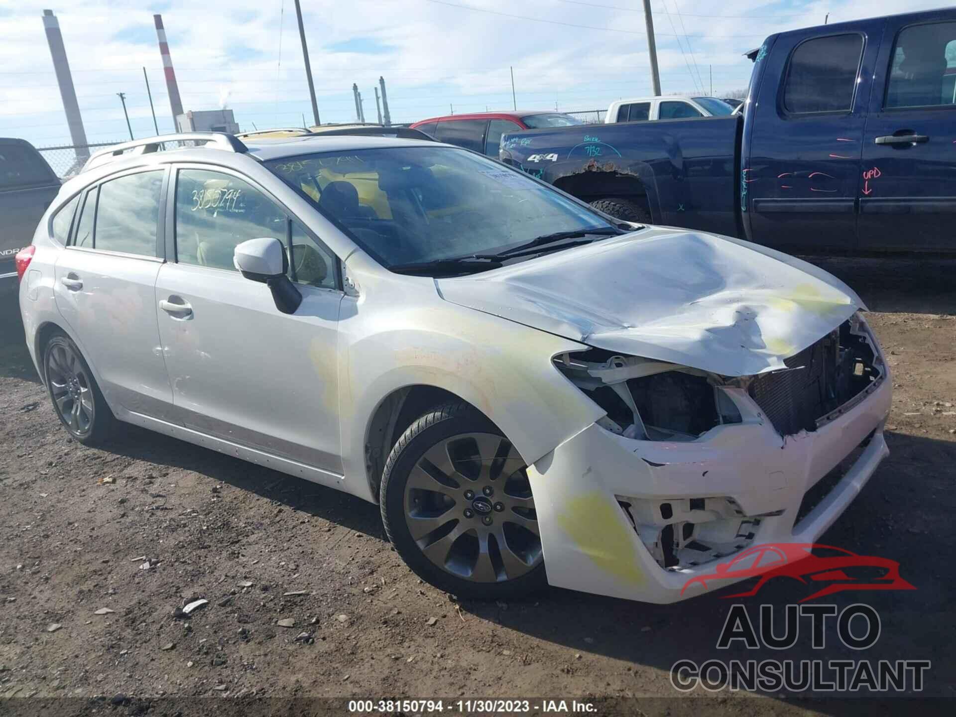 SUBARU IMPREZA 2016 - JF1GPAS67G8312819