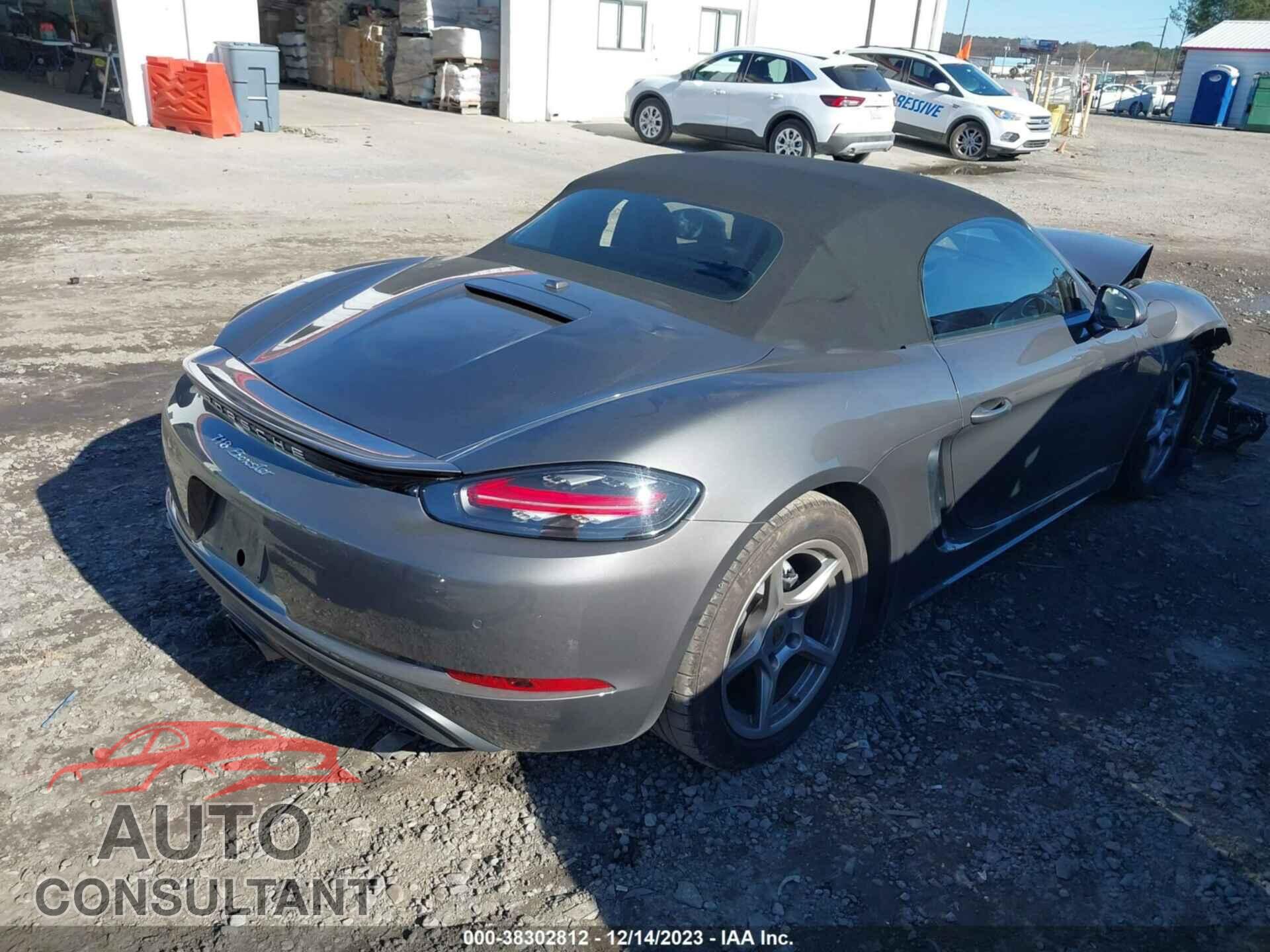 PORSCHE BOXSTER 2017 - WP0CA2A82HS220704