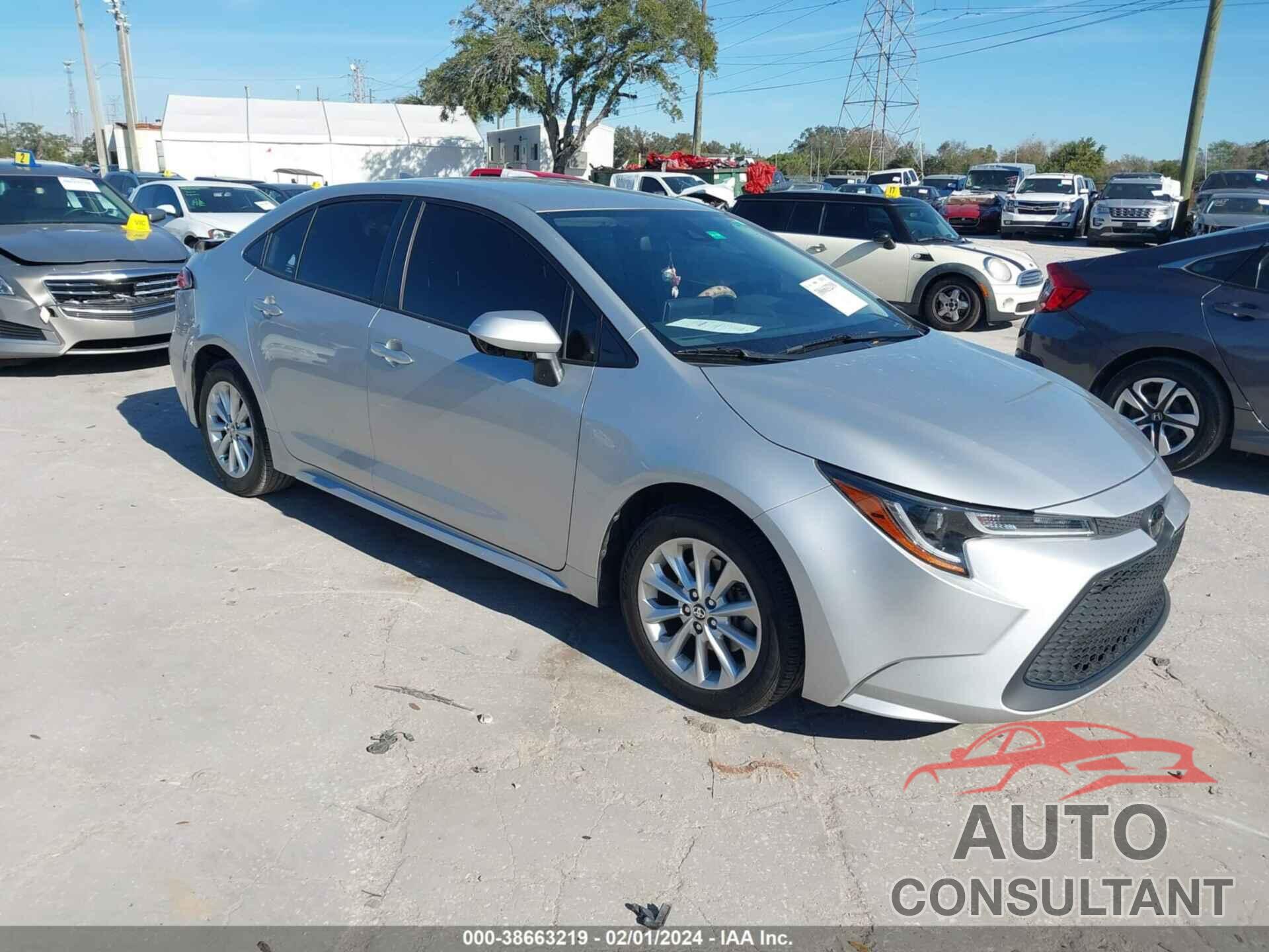 TOYOTA COROLLA 2021 - JTDVPMAE0MJ122697