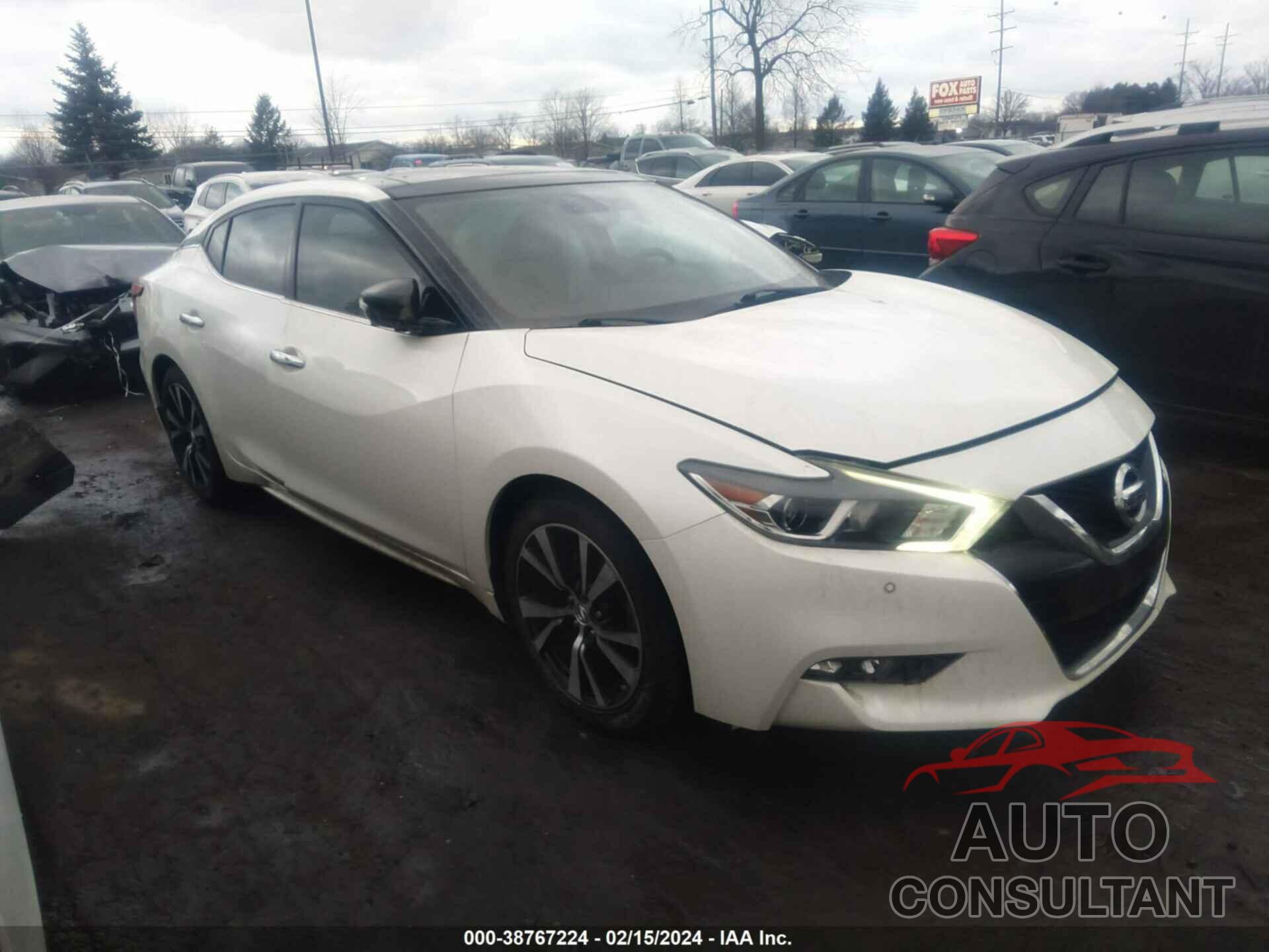 NISSAN MAXIMA 2018 - 1N4AA6AP4JC370339