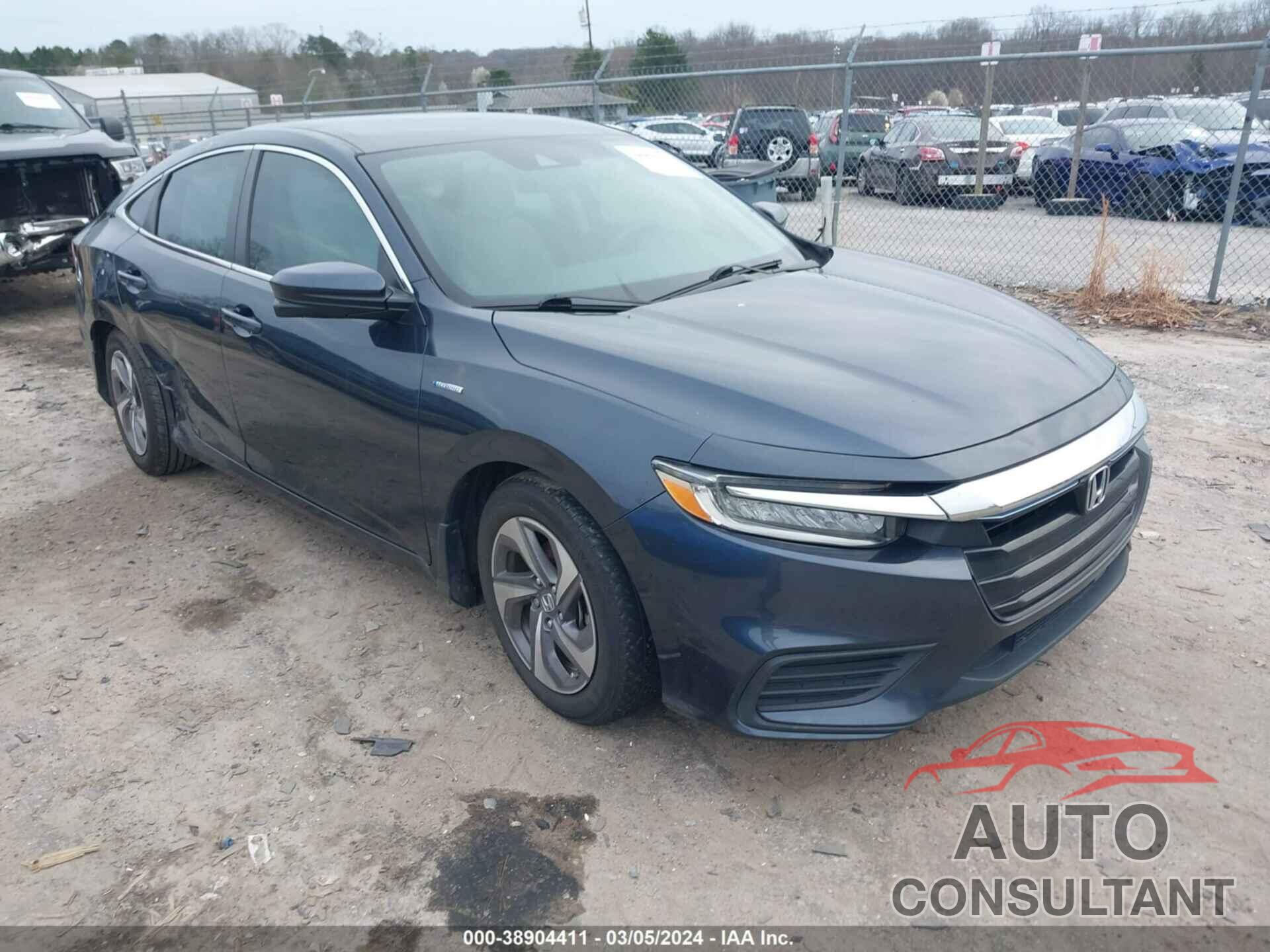 HONDA INSIGHT 2020 - 19XZE4F53LE009662