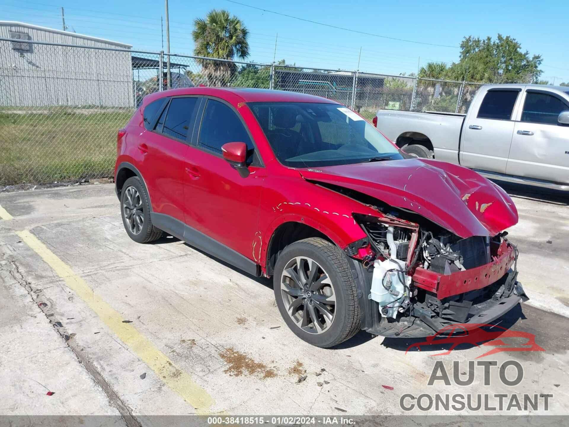 MAZDA CX-5 2016 - JM3KE2DY0G0695605
