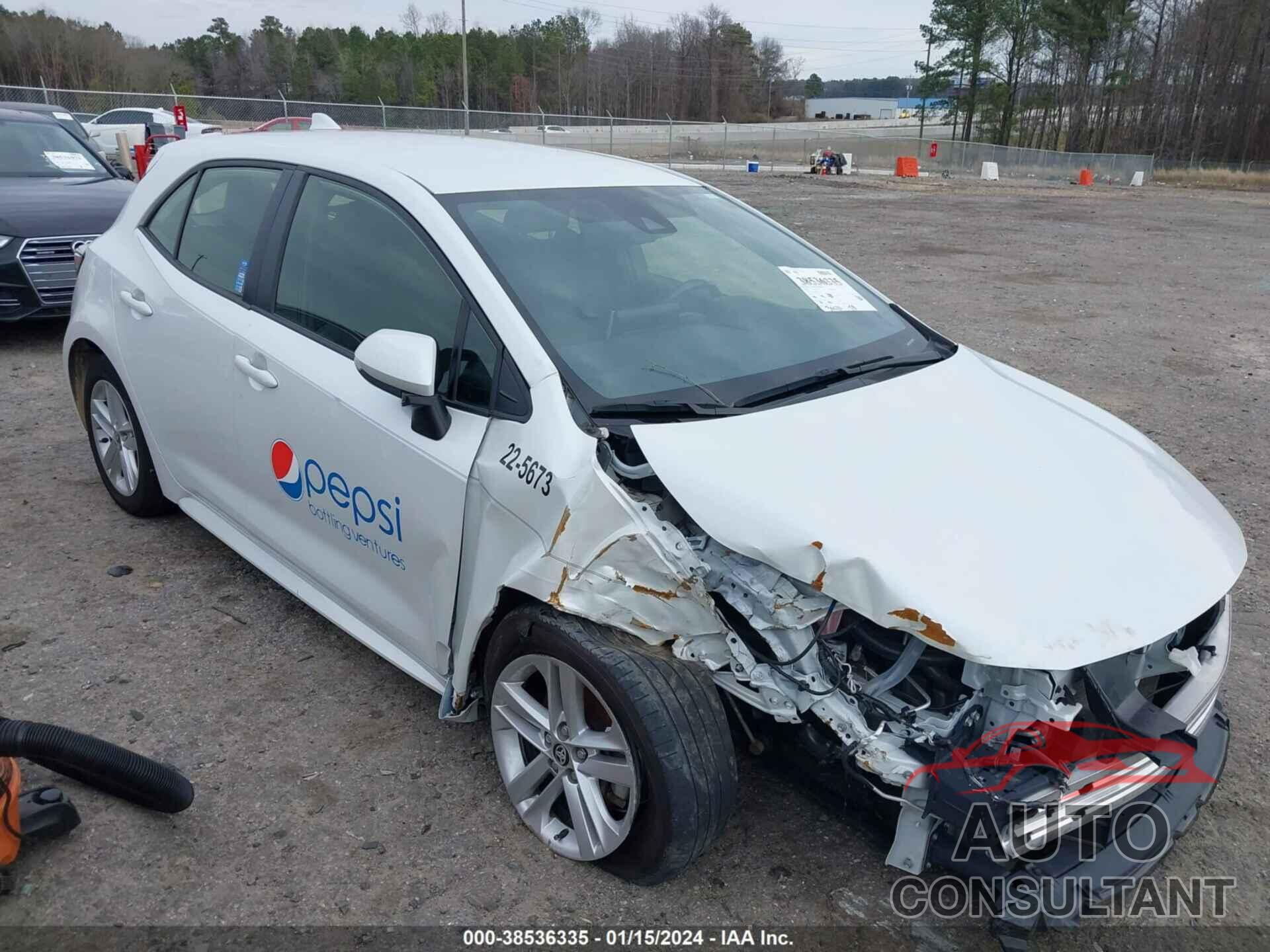 TOYOTA COROLLA 2022 - JTND4MBE4N3171471