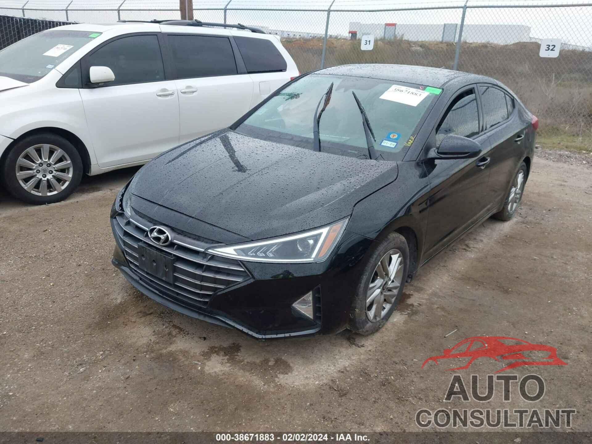 HYUNDAI ELANTRA 2019 - 5NPD84LF6KH406338