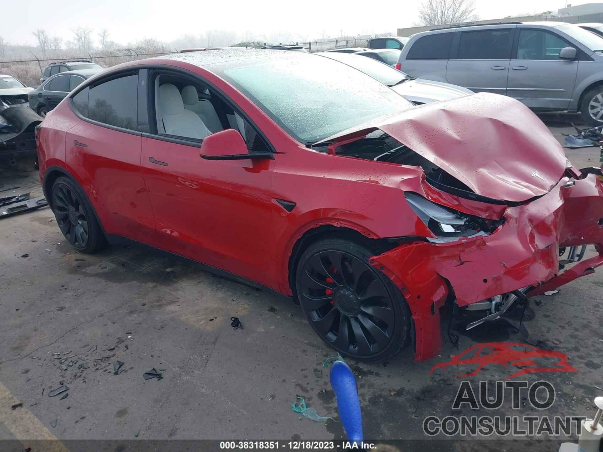 TESLA MODEL Y 2022 - 7SAYGDEF0NF343034