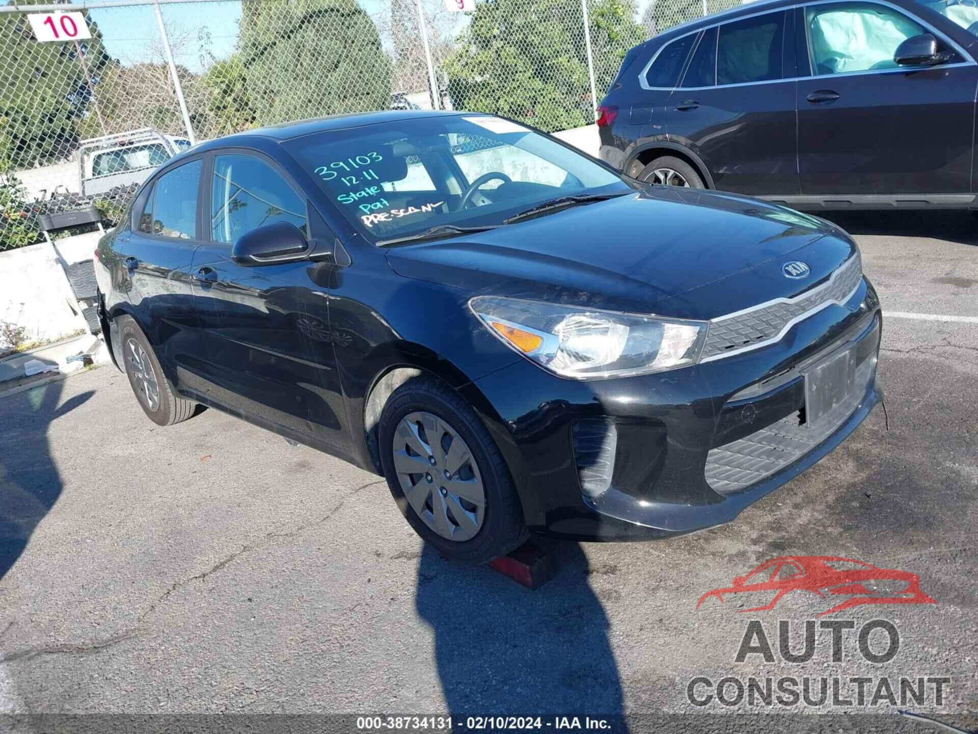 KIA RIO 2020 - 3KPA24AD2LE293841