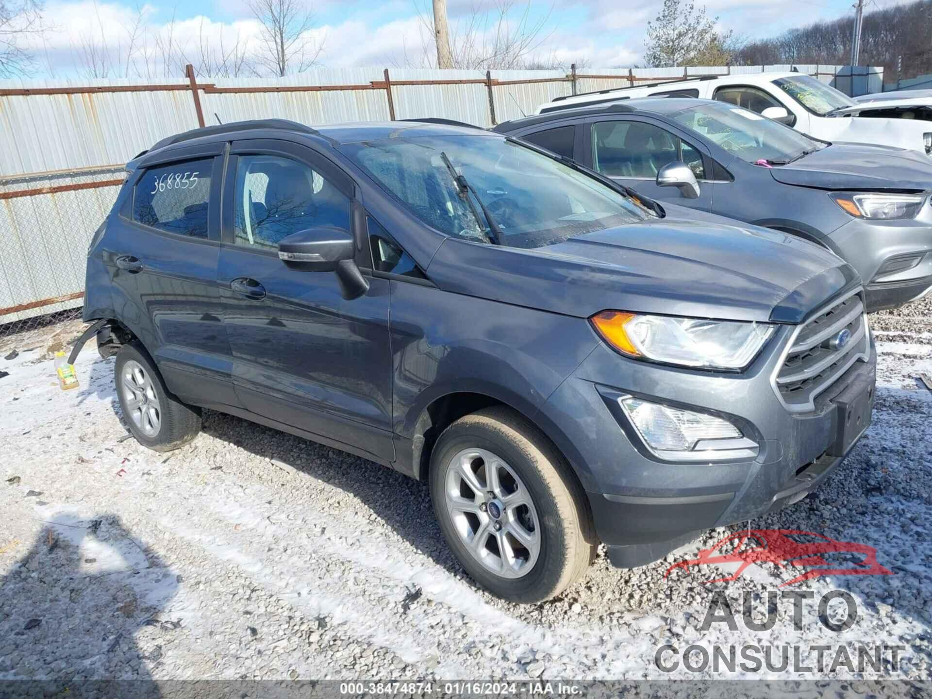 FORD ECOSPORT 2020 - MAJ3S2GE2LC368855