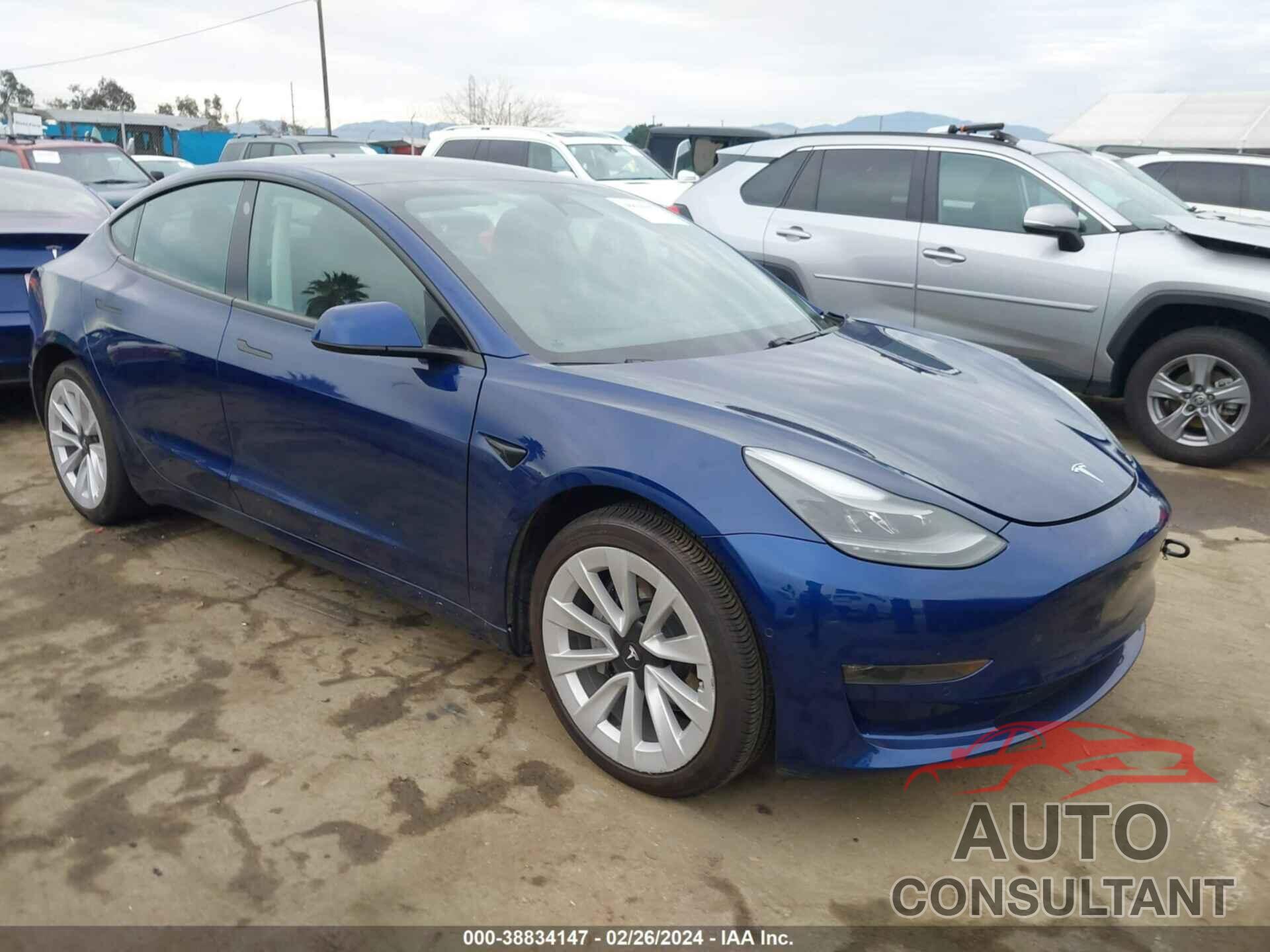 TESLA MODEL 3 2021 - 5YJ3E1EB2MF065356