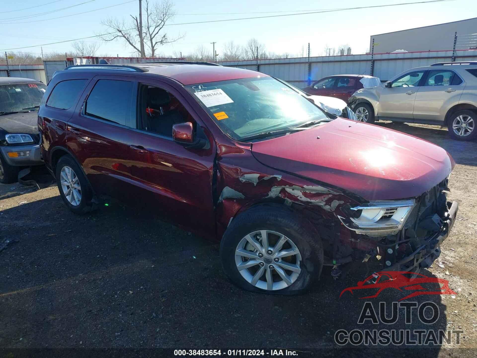 DODGE DURANGO 2019 - 1C4RDHAG7KC779663