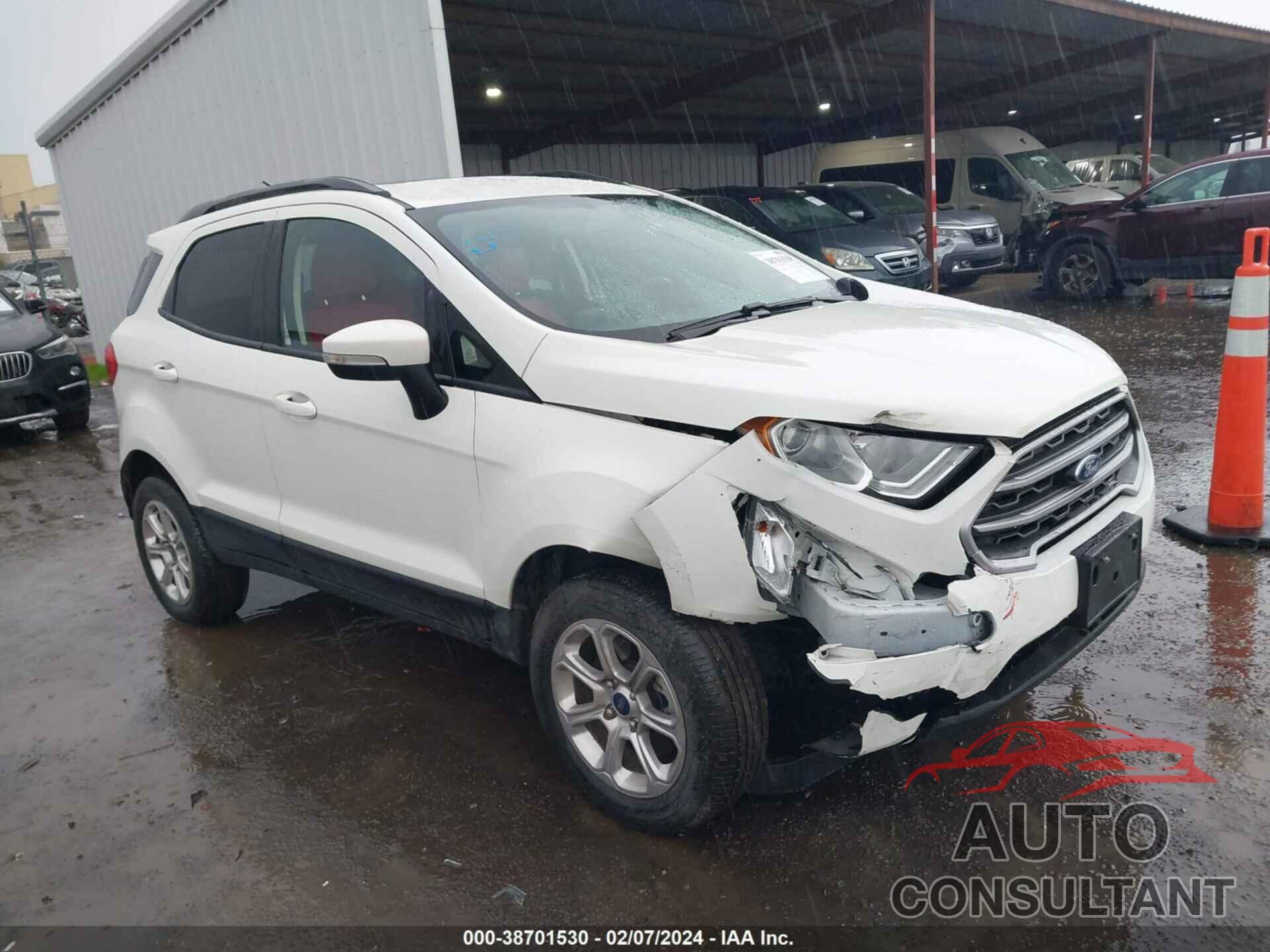 FORD ECOSPORT 2019 - MAJ6S3GL8KC304500