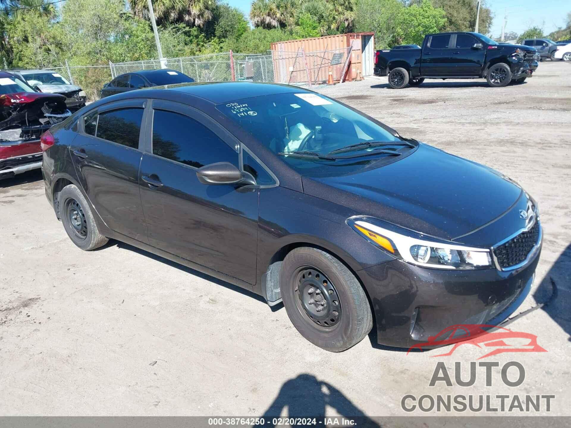 KIA FORTE 2018 - 3KPFK4A75JE169737