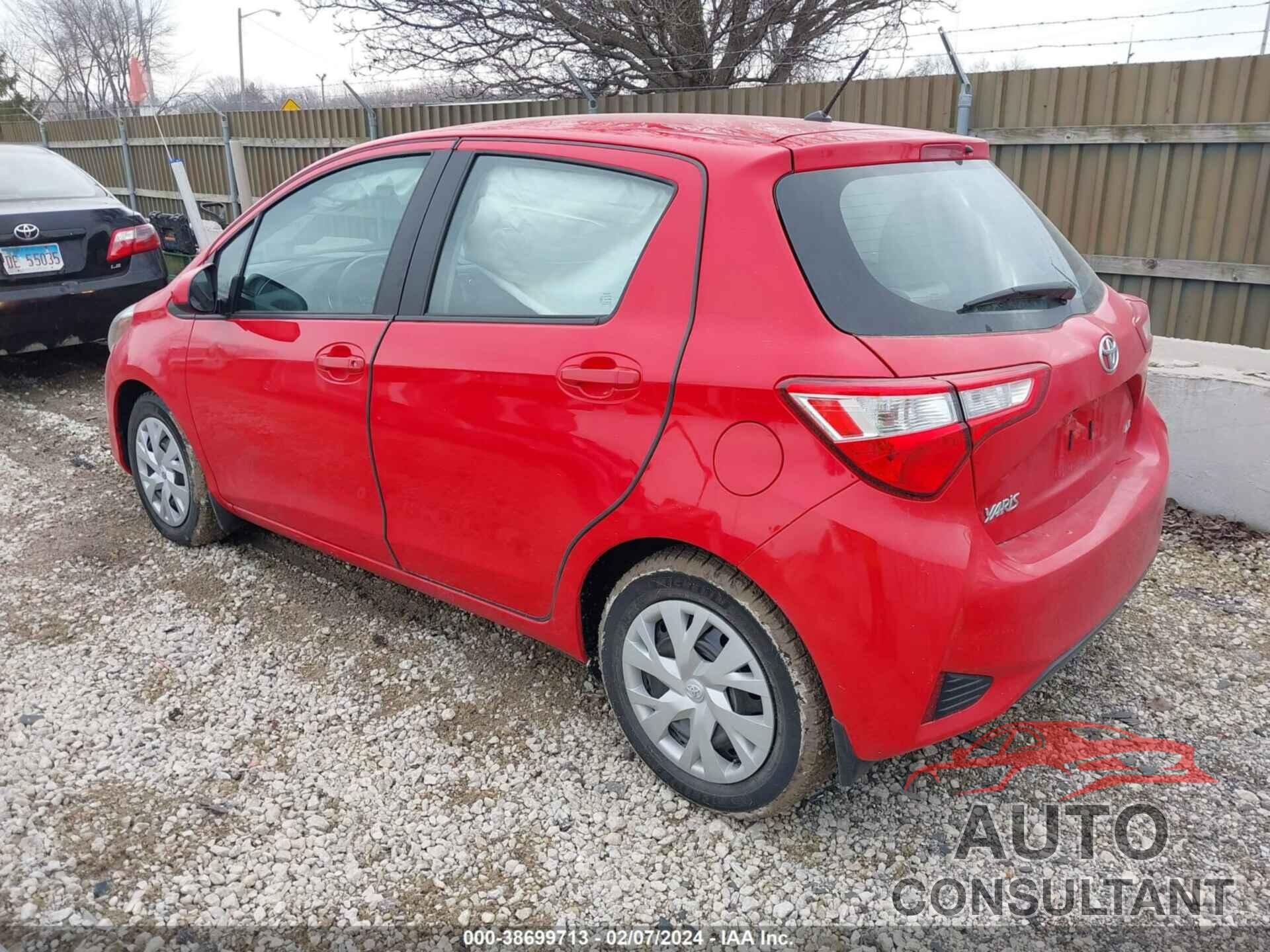 TOYOTA YARIS 2019 - VNKKTUD38KA101786