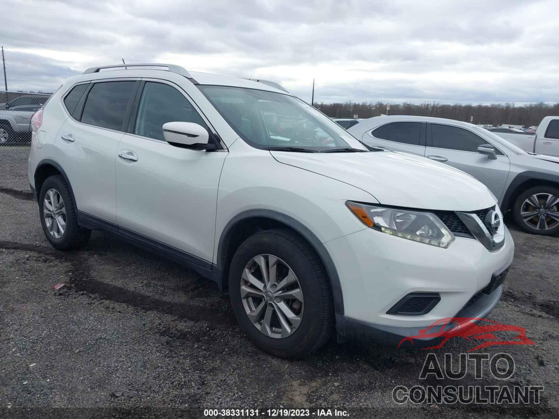 NISSAN ROGUE 2016 - KNMAT2MV4GP698160