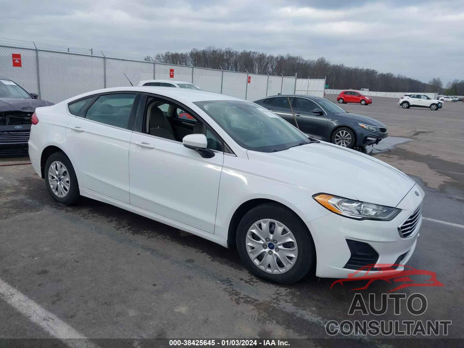 FORD FUSION 2019 - 3FA6P0G7XKR280608