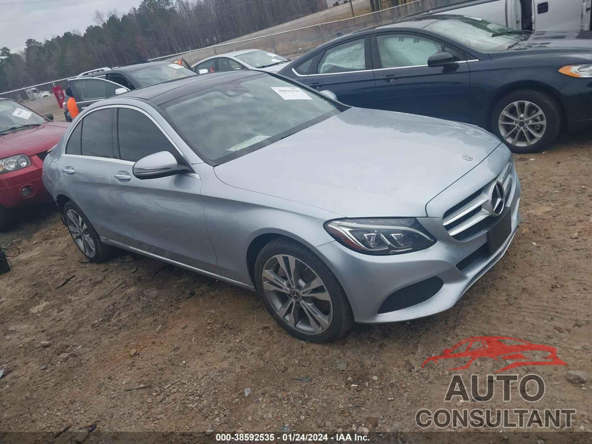 MERCEDES-BENZ C 300 2018 - WDDWF4KB2JR314850