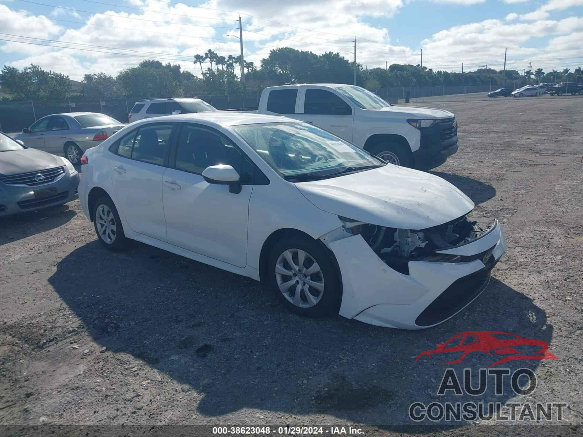 TOYOTA COROLLA 2020 - JTDEPRAEXLJ086674