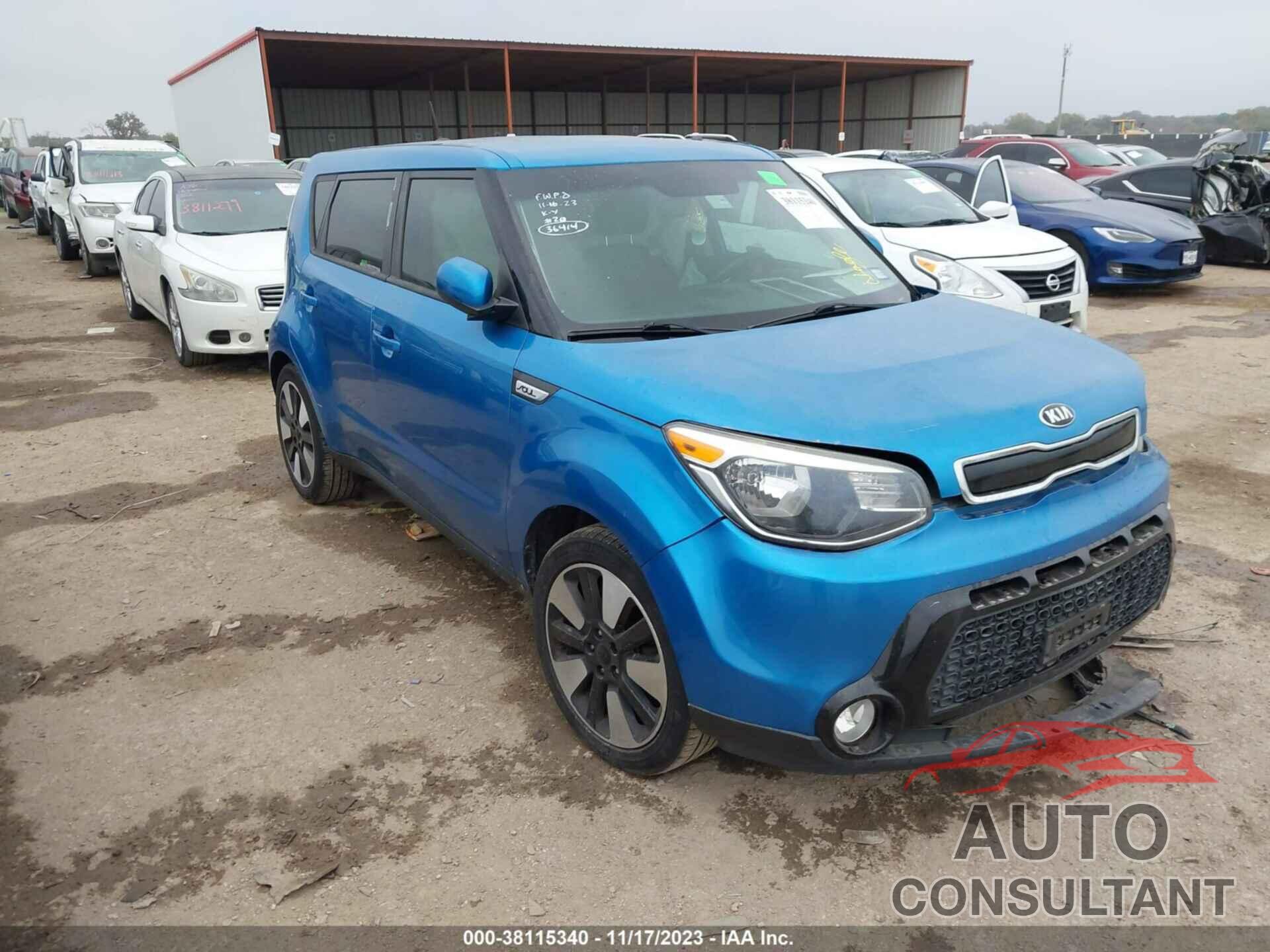 KIA SOUL 2016 - KNDJP3A56G7394262