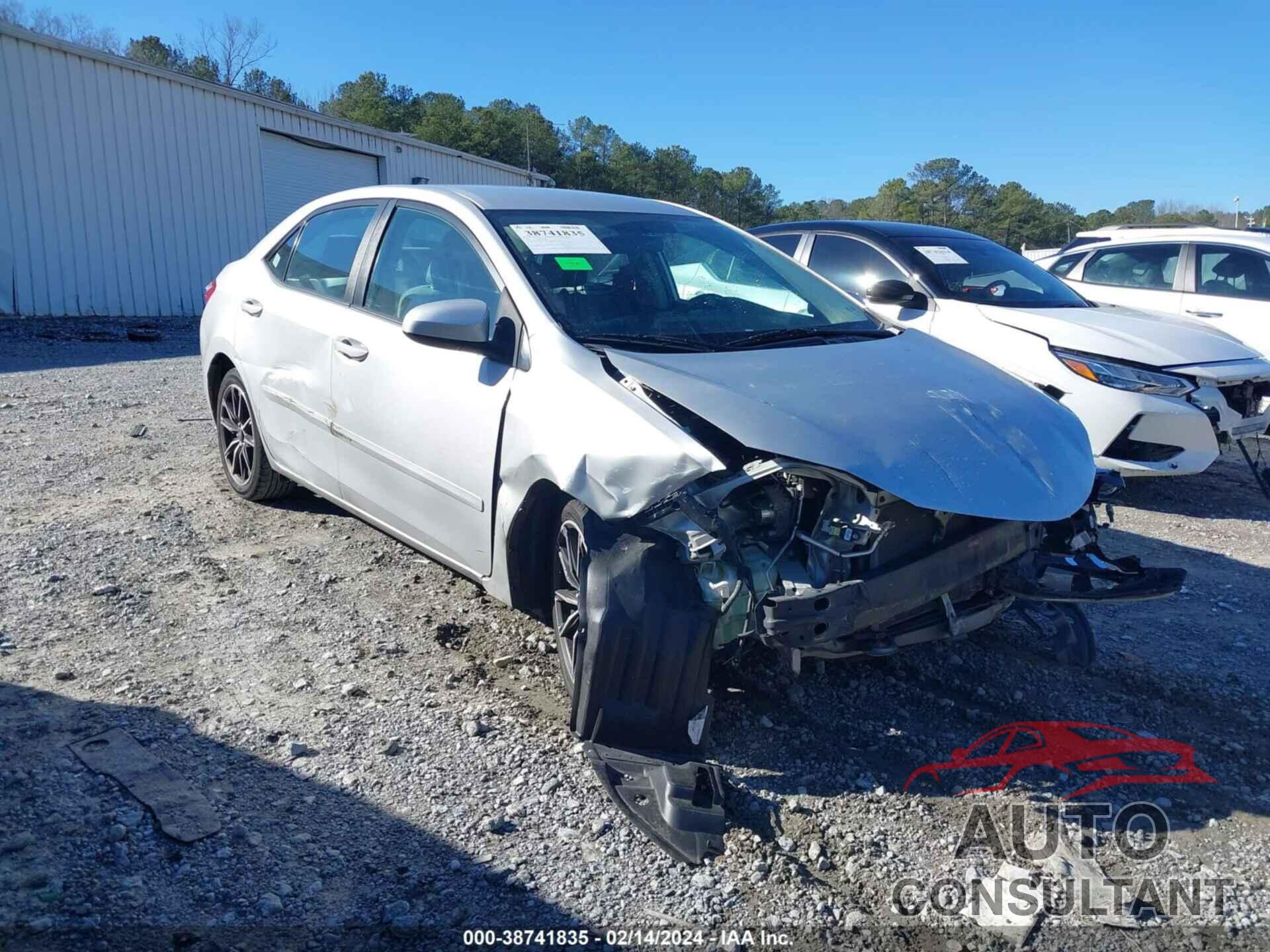 TOYOTA COROLLA 2016 - 2T1BURHE2GC538605