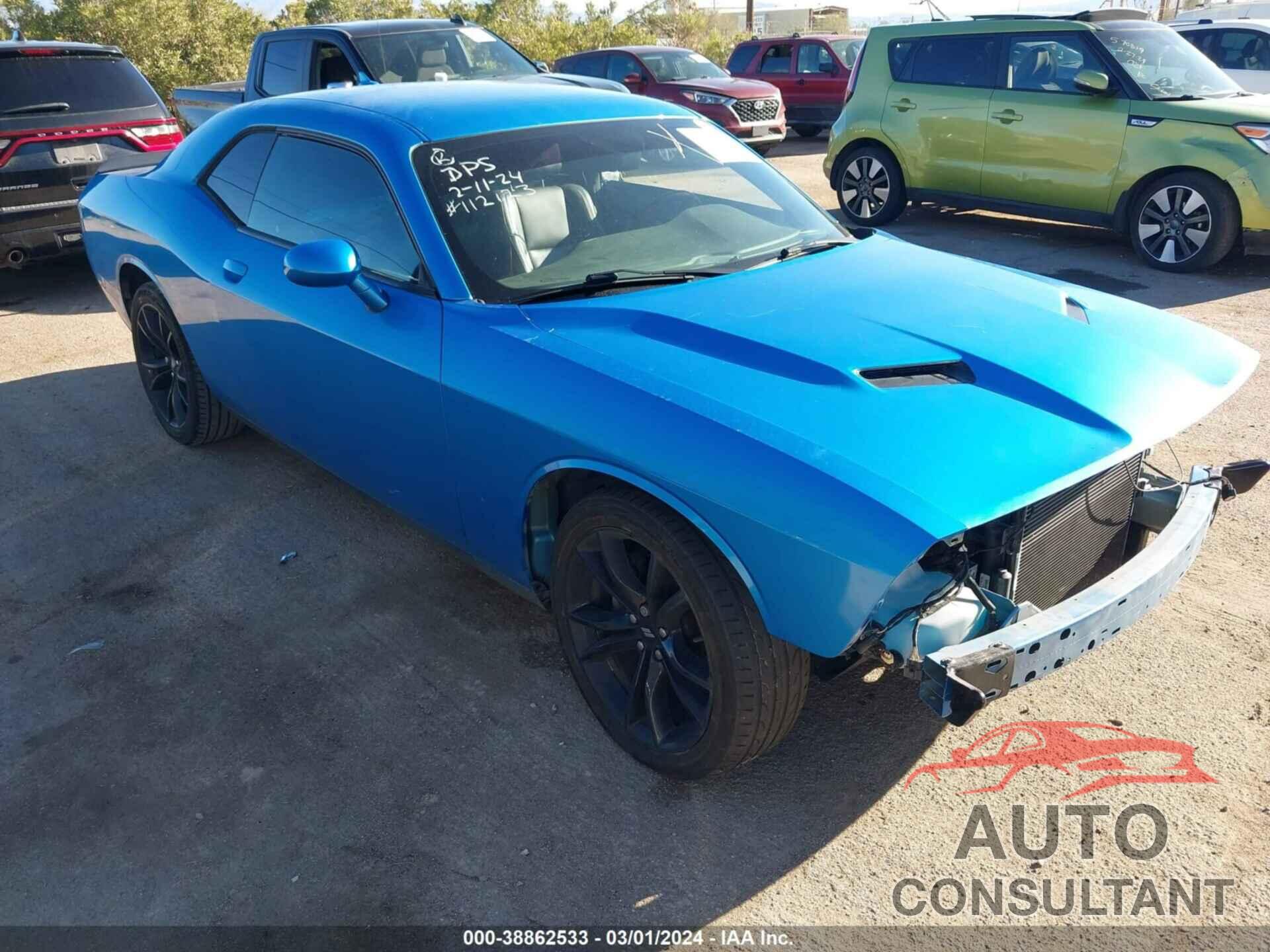 DODGE CHALLENGER 2018 - 2C3CDZAG7JH334688