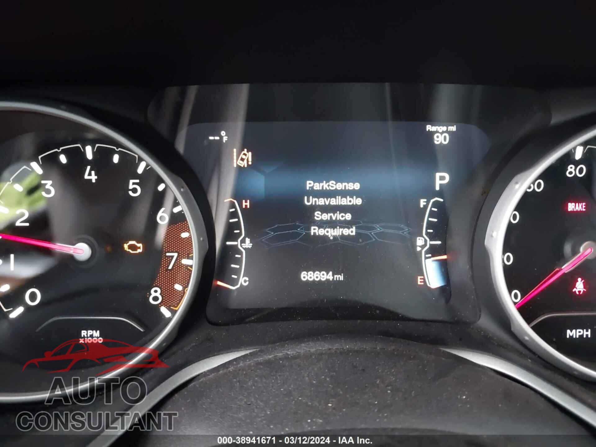 JEEP COMPASS 2017 - 3C4NJDCB2HT634335