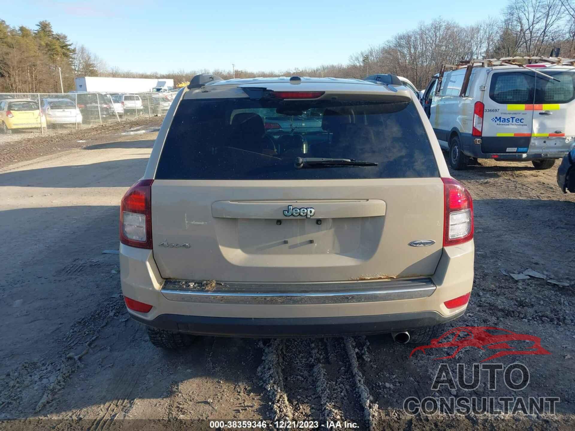 JEEP COMPASS 2017 - 1C4NJDEB5HD168273