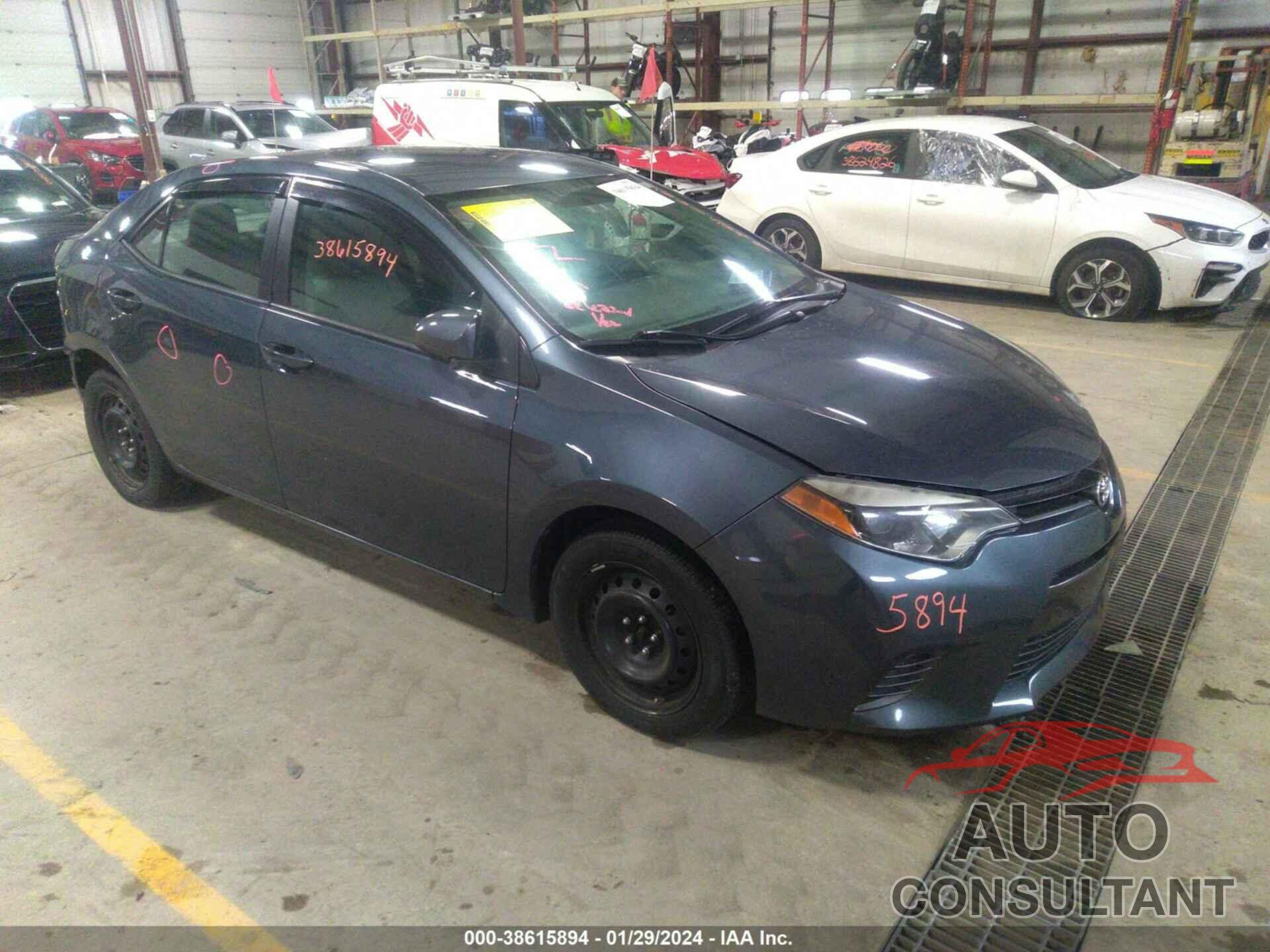 TOYOTA COROLLA 2016 - 2T1BURHEXGC540053