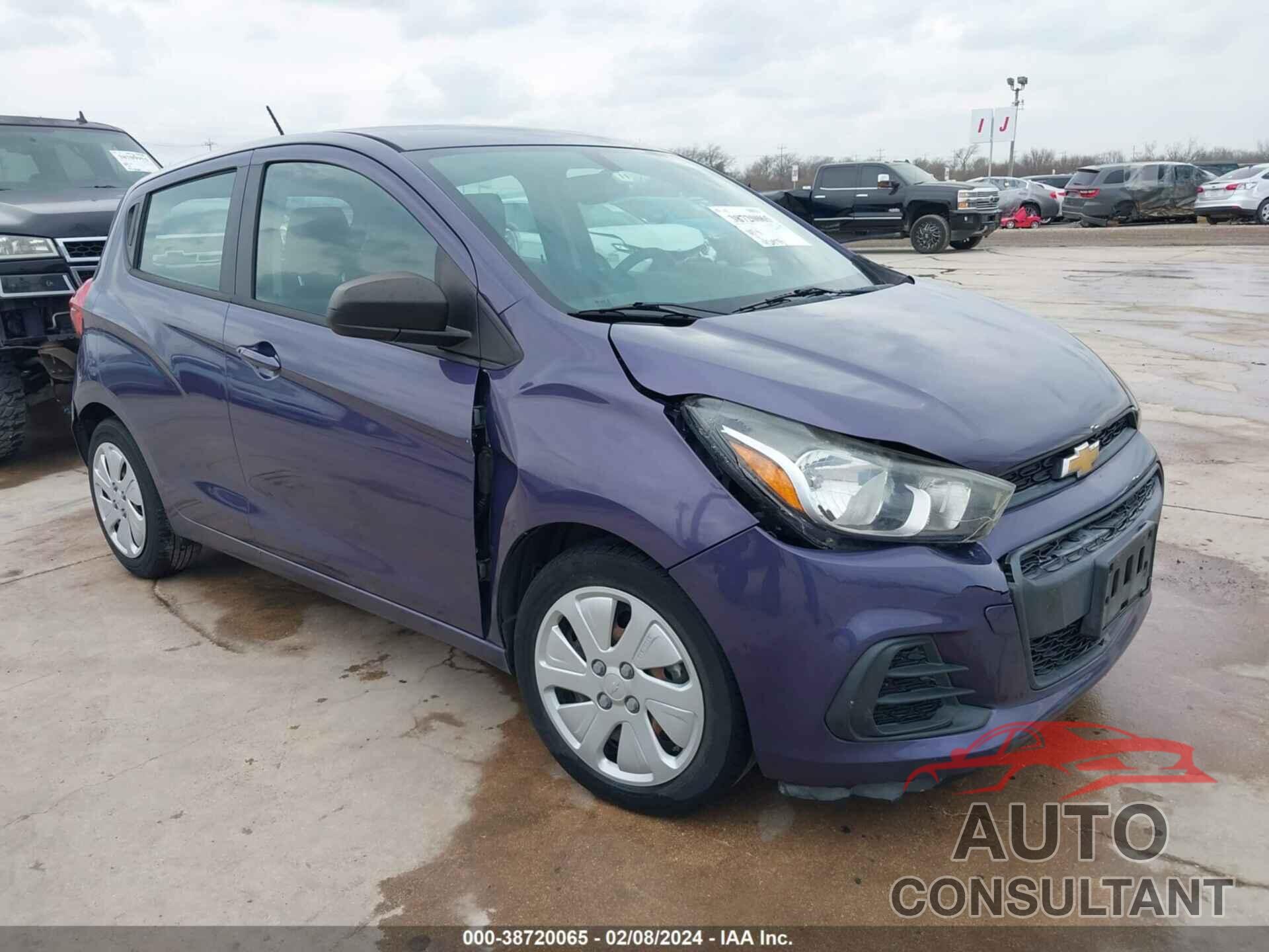 CHEVROLET SPARK 2017 - KL8CB6SA1HC729434