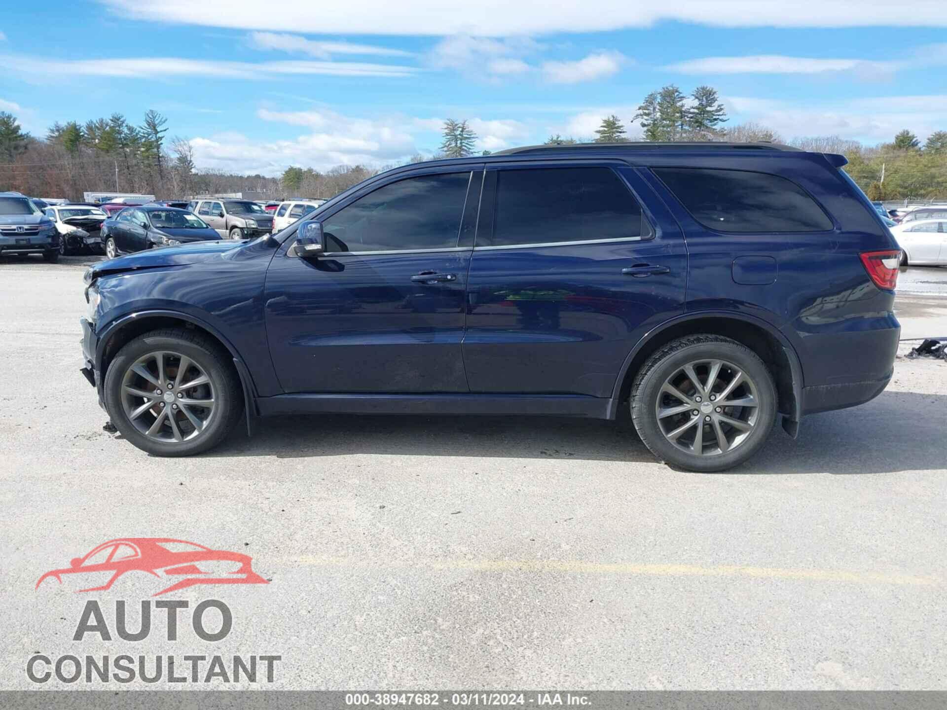 DODGE DURANGO 2017 - 1C4RDJDG2HC839621
