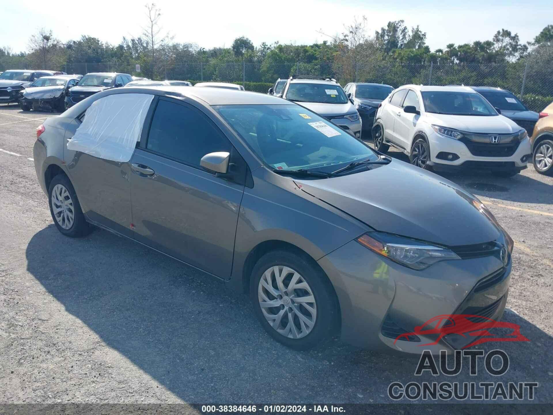 TOYOTA COROLLA 2017 - 2T1BURHE7HC889706