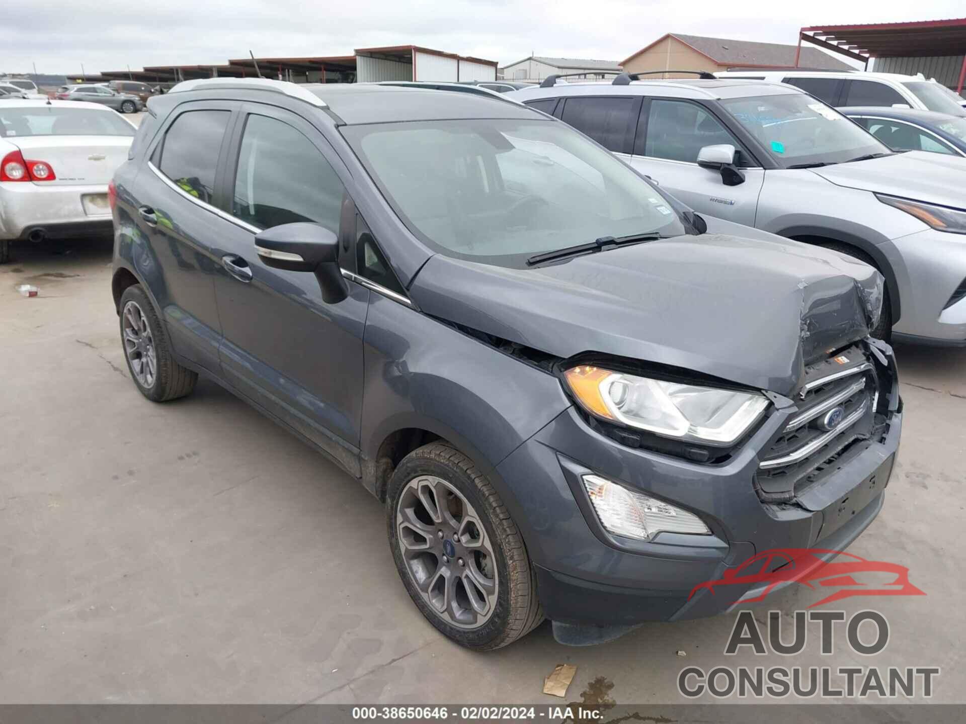 FORD ECOSPORT 2021 - MAJ3S2KE2MC411423