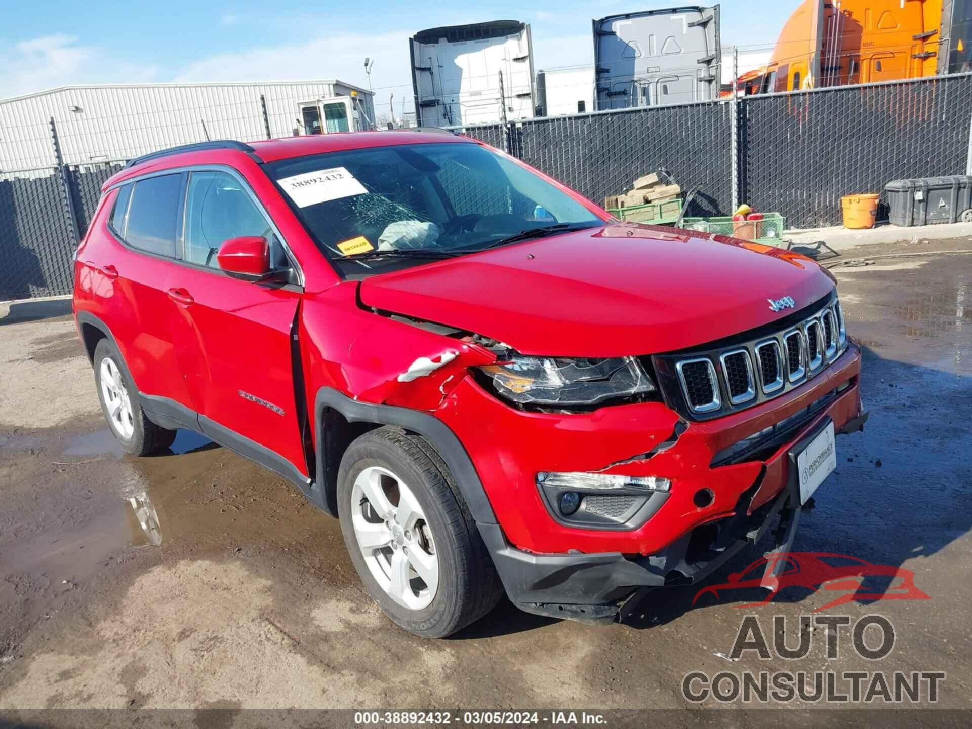 JEEP COMPASS 2019 - 3C4NJCBB7KT715902