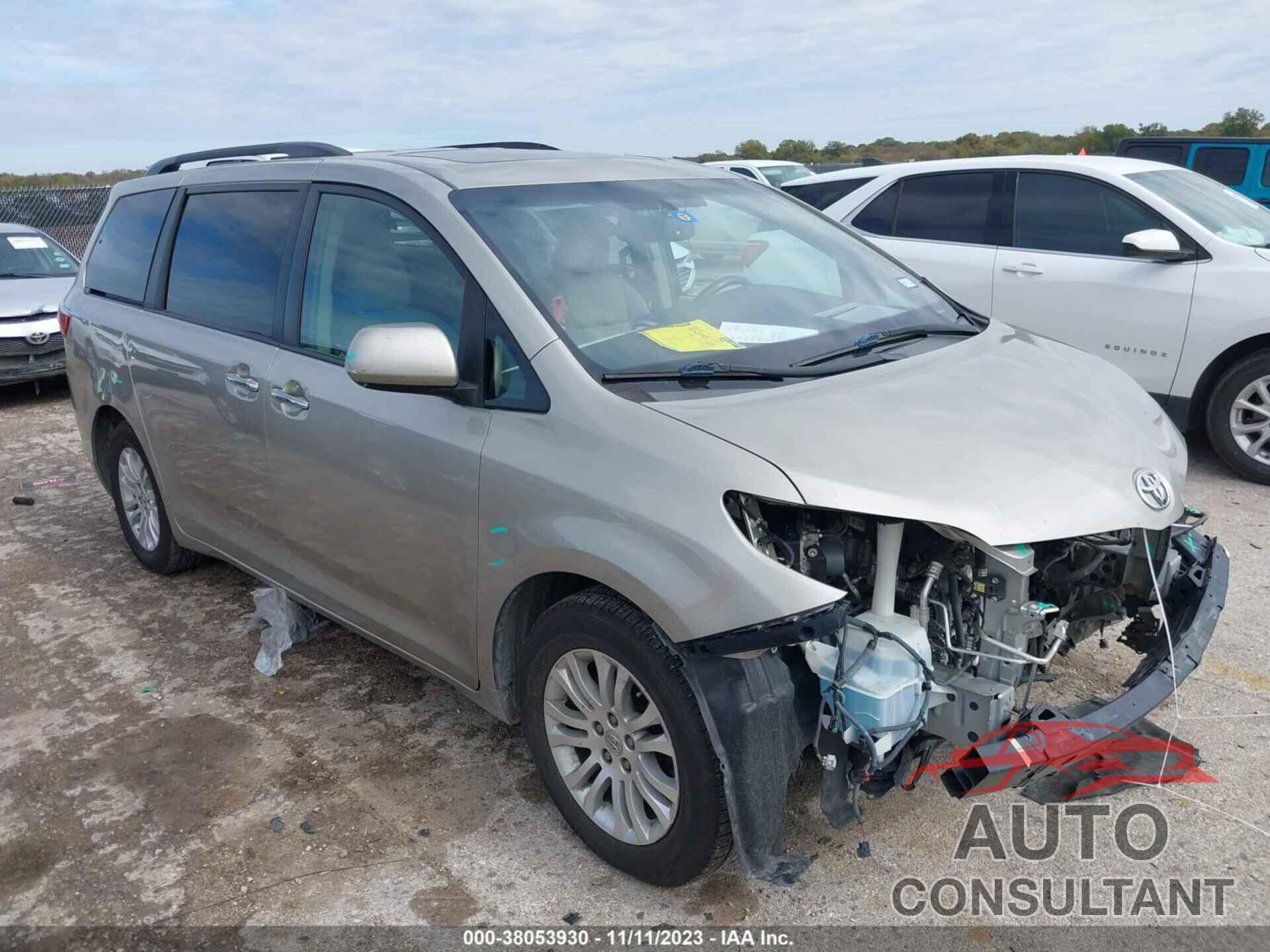 TOYOTA SIENNA 2016 - 5TDYK3DC0GS733871