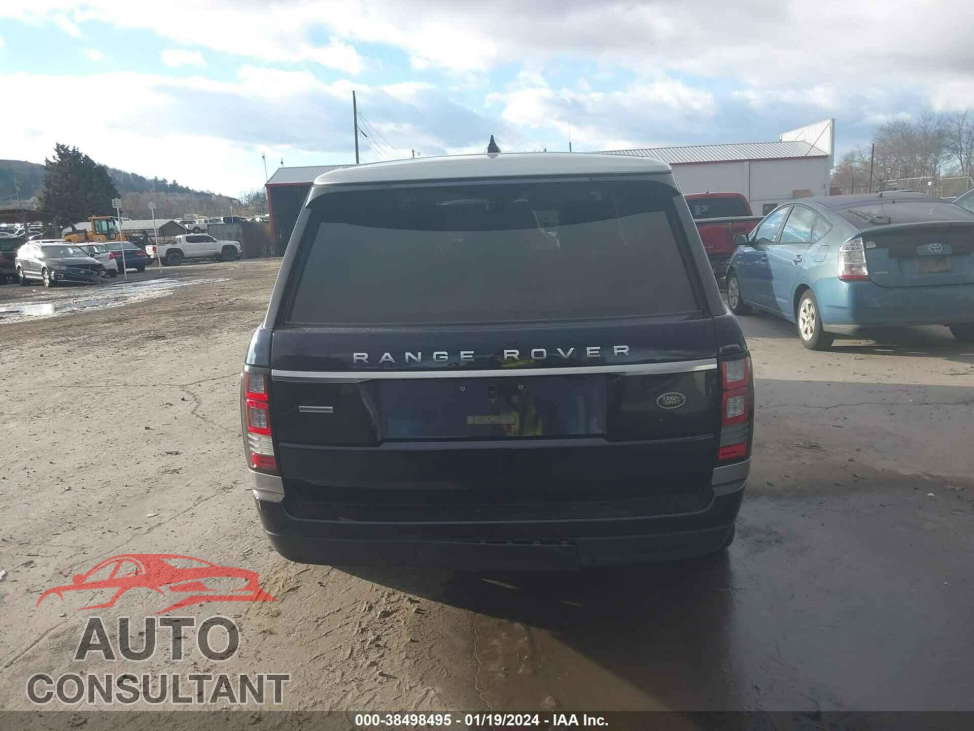 LAND ROVER RANGE ROVER 2017 - SALGS2FE0HA320537
