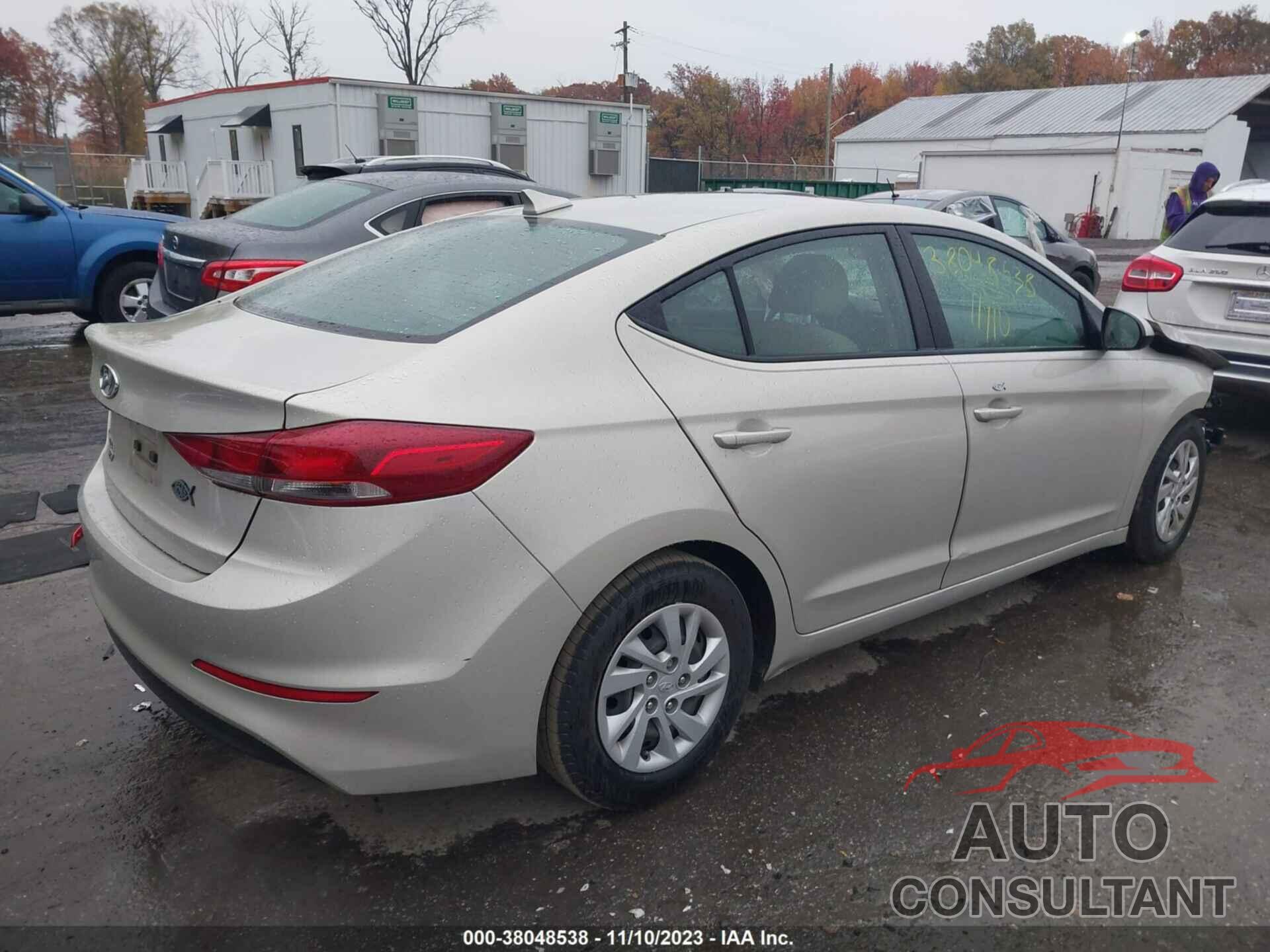 HYUNDAI ELANTRA 2018 - 5NPD74LF6JH366277