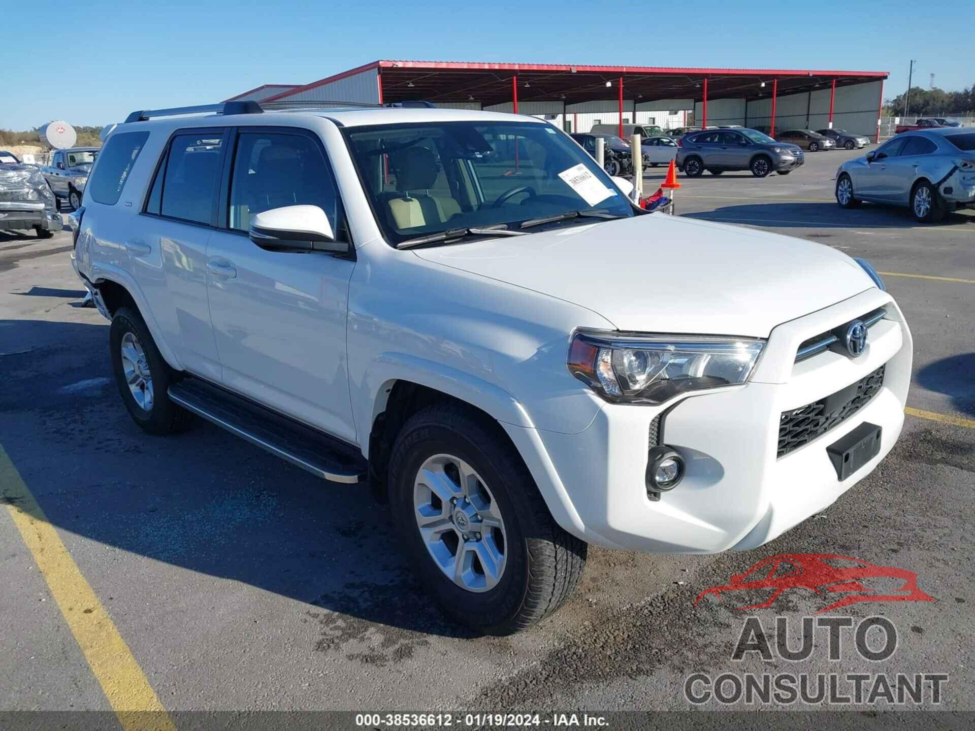 TOYOTA 4RUNNER 2022 - JTEFU5JR4N5265695