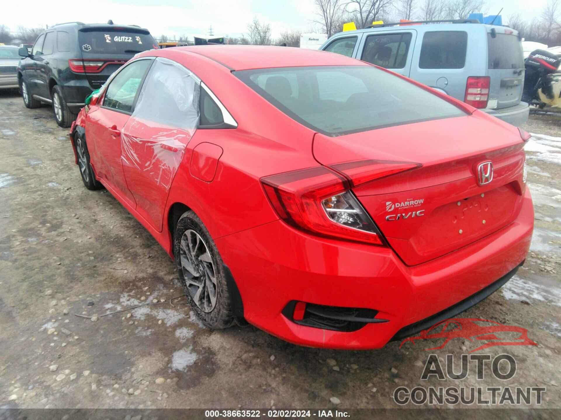 HONDA CIVIC 2016 - 2HGFC2F78GH567016