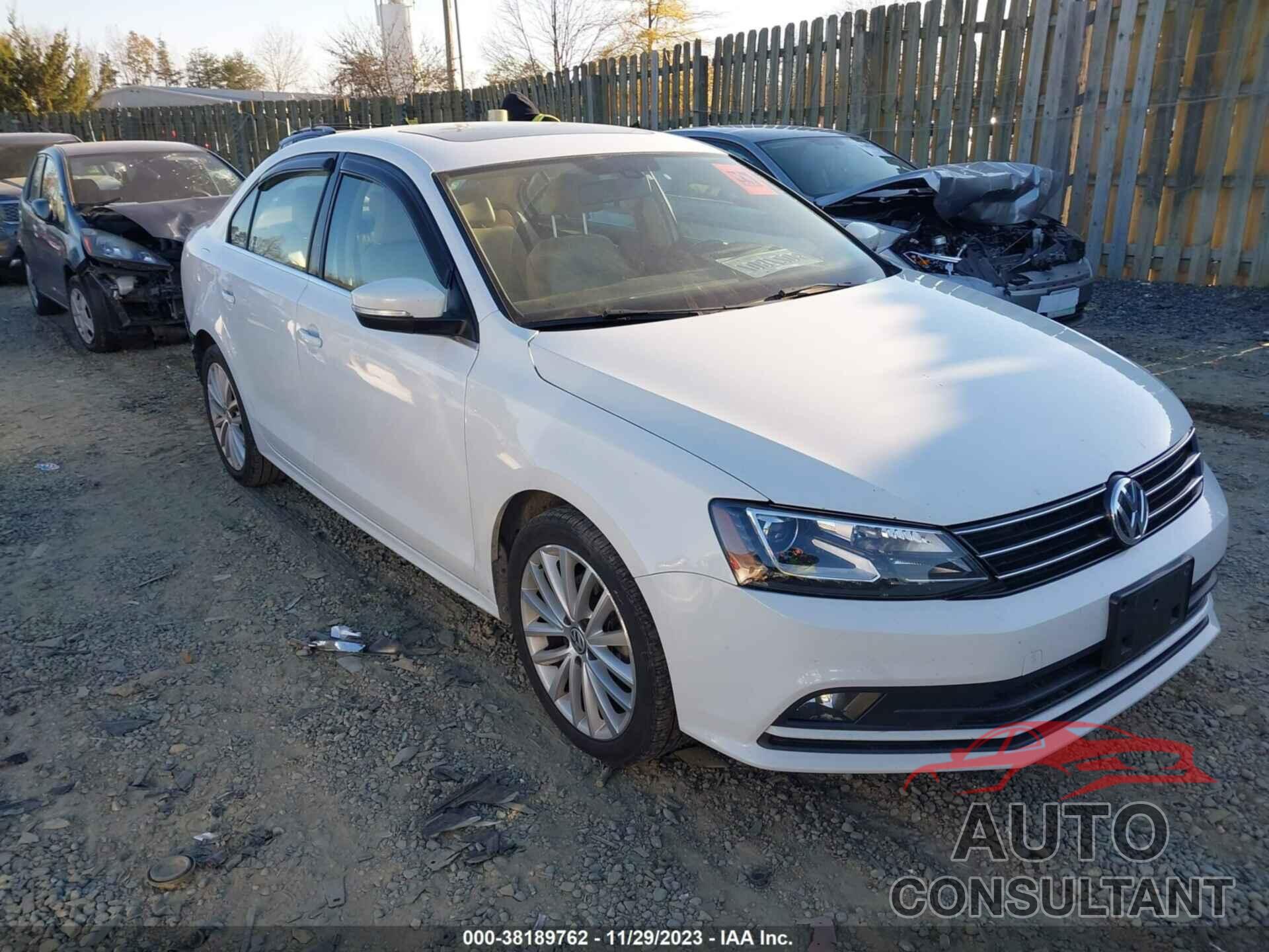 VOLKSWAGEN JETTA 2016 - 3VWL17AJ2GM345626