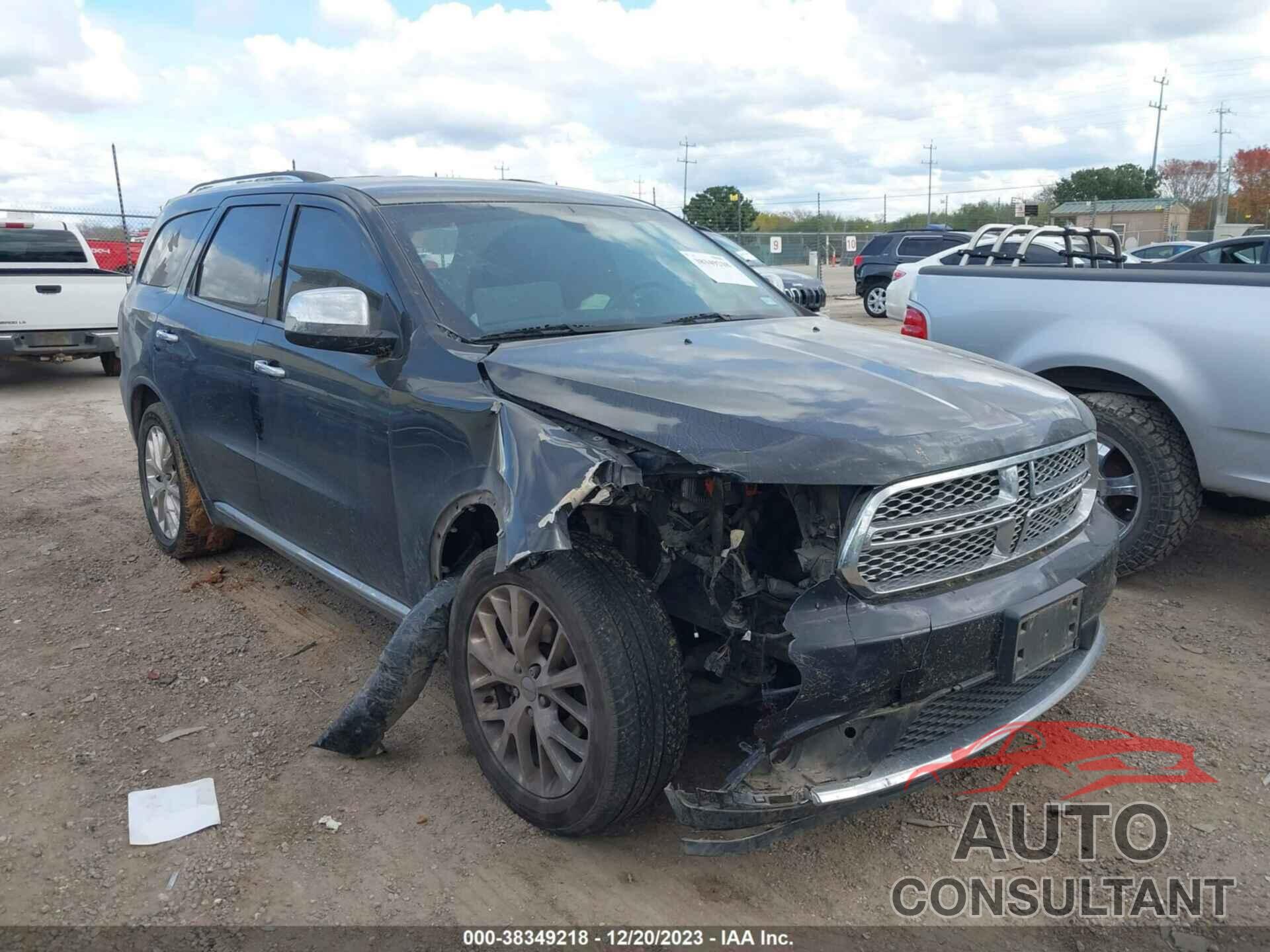 DODGE DURANGO 2016 - 1C4RDHAG7GC483503