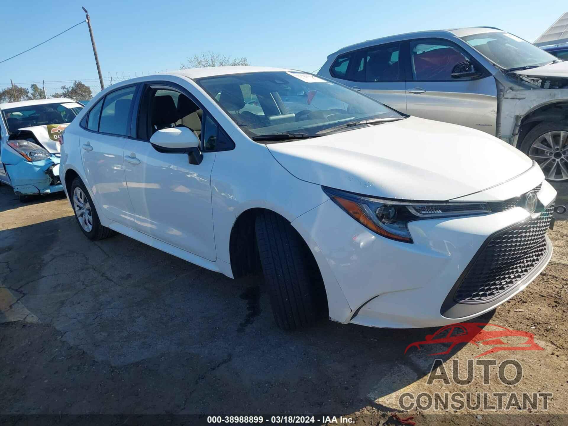 TOYOTA COROLLA 2022 - JTDEPMAE9NJ199120