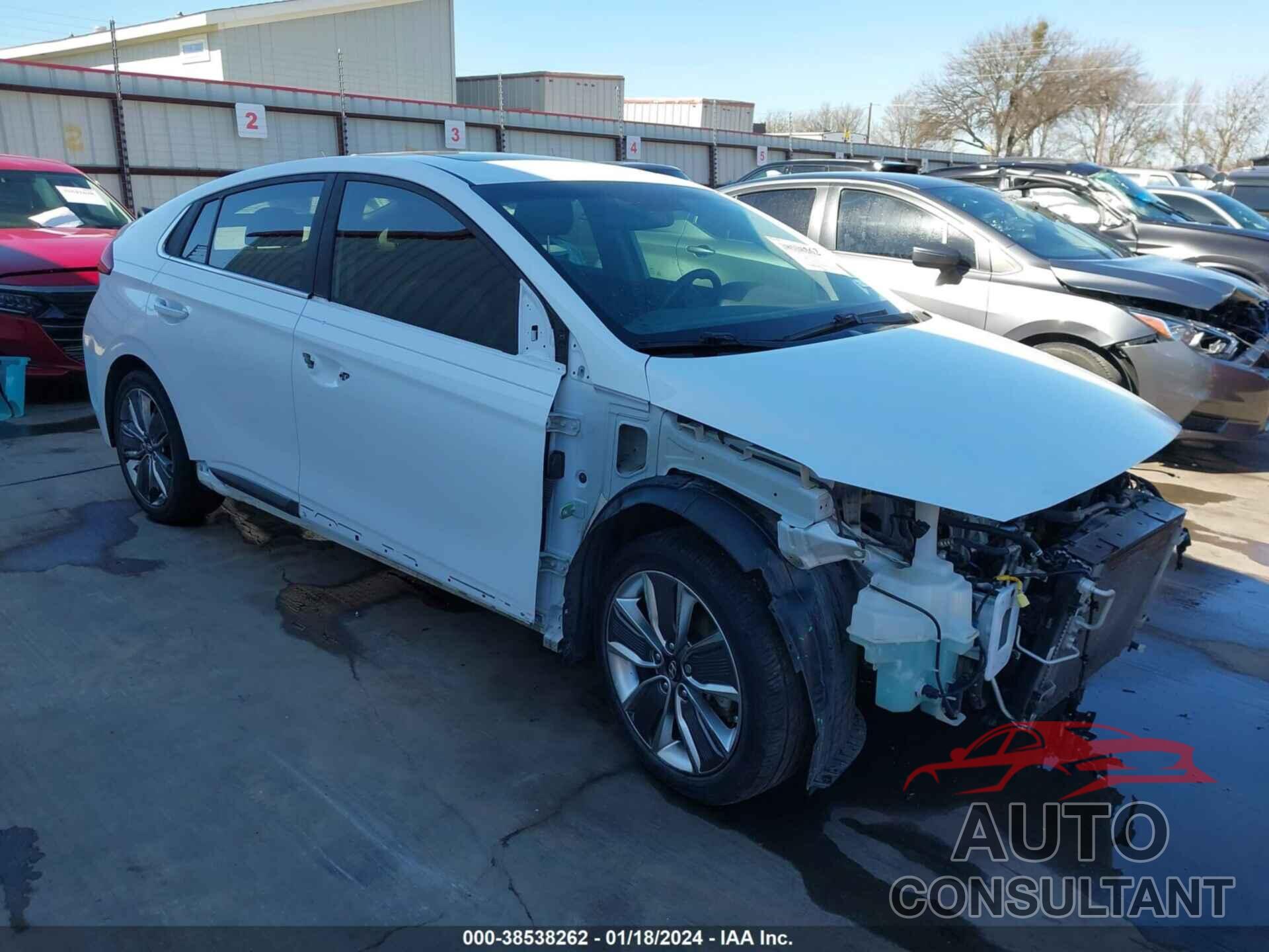 HYUNDAI IONIQ HYBRID 2017 - KMHC85LC7HU029357