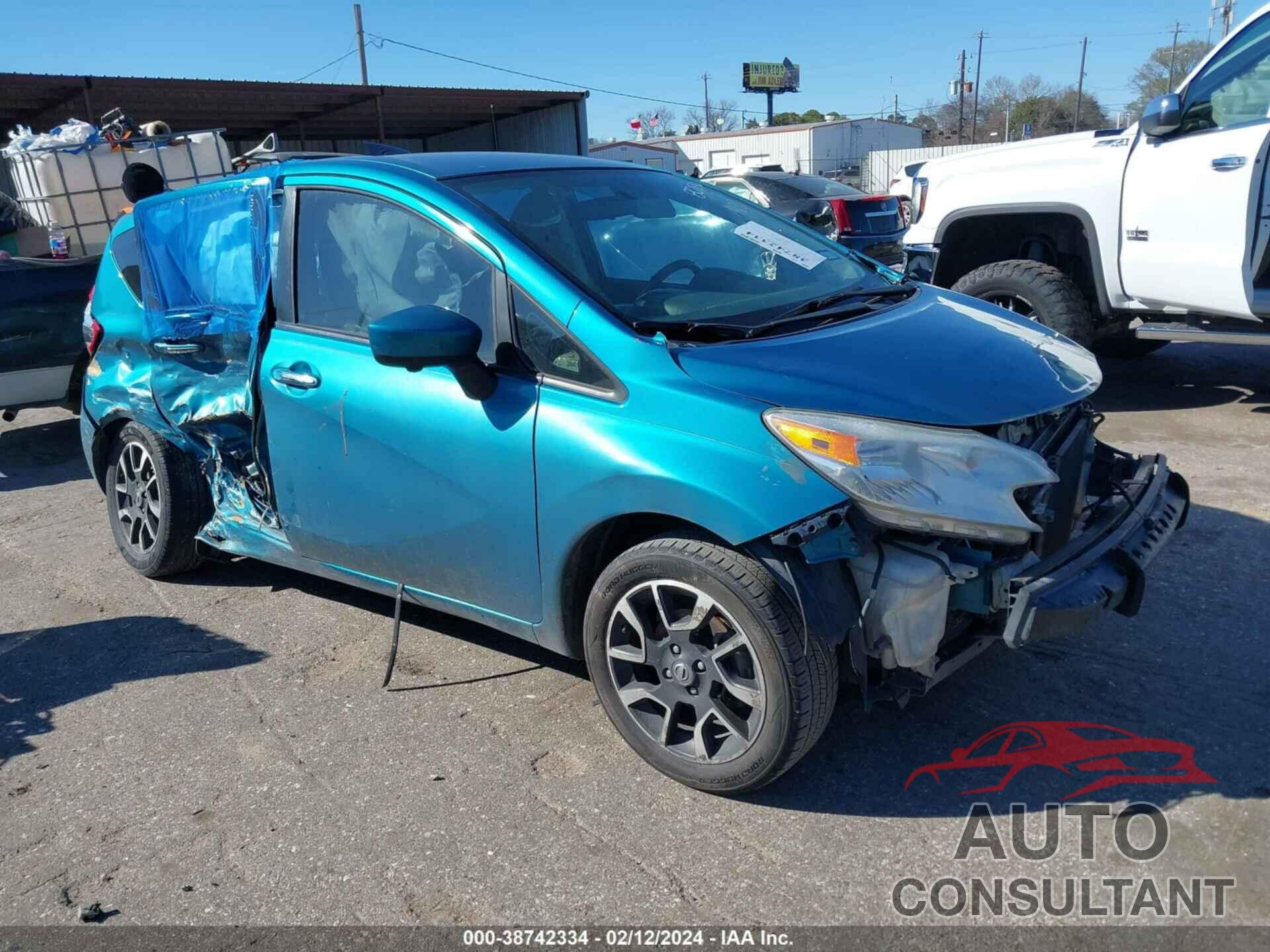 NISSAN VERSA NOTE 2016 - 3N1CE2CP8GL373130