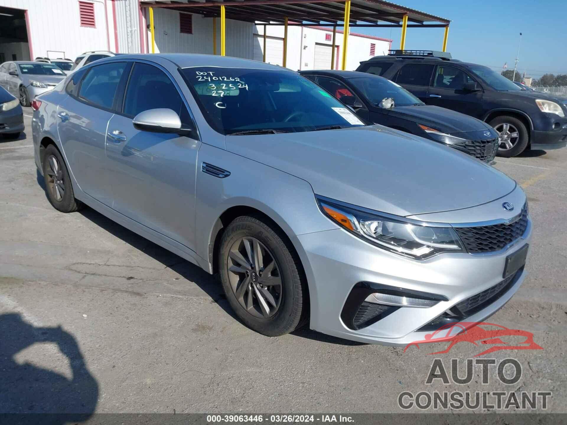 KIA OPTIMA 2020 - 5XXGT4L39LG390490