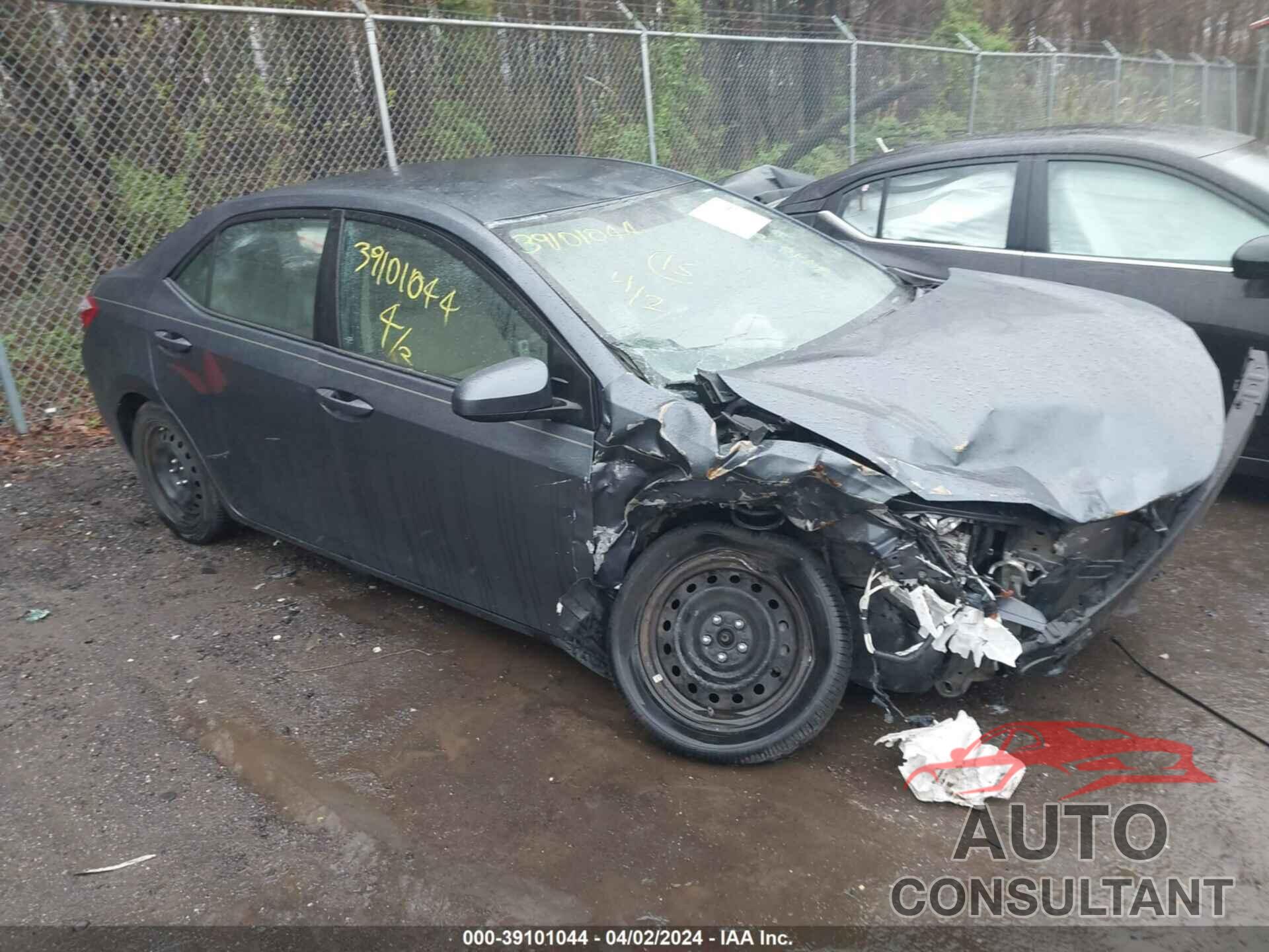 TOYOTA COROLLA 2016 - 5YFBURHE8GP561077
